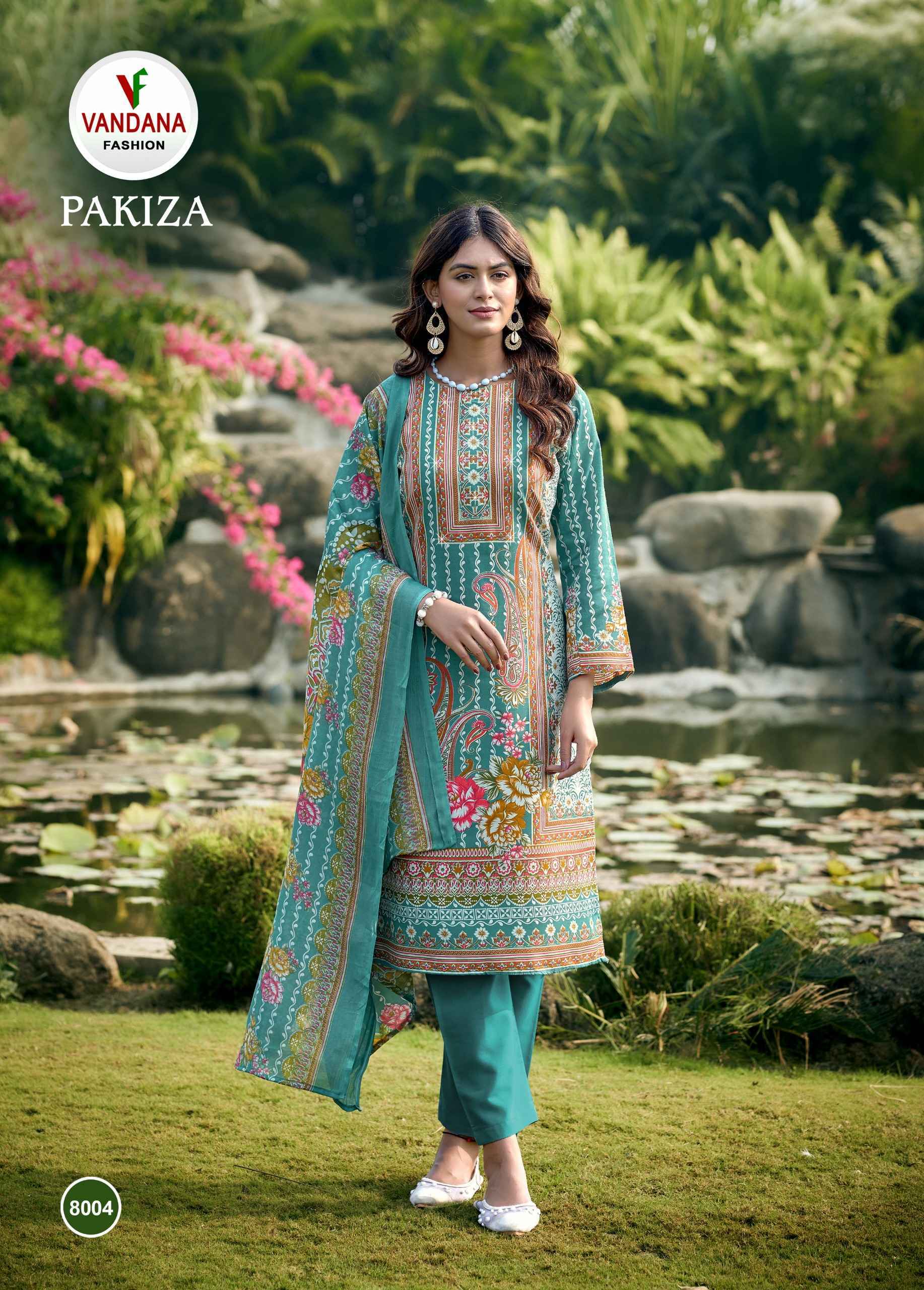 Vandana Fashion Pakiza Vol 8 Soft Cotton Dress Material Collection ( 8 Pcs Catalog )