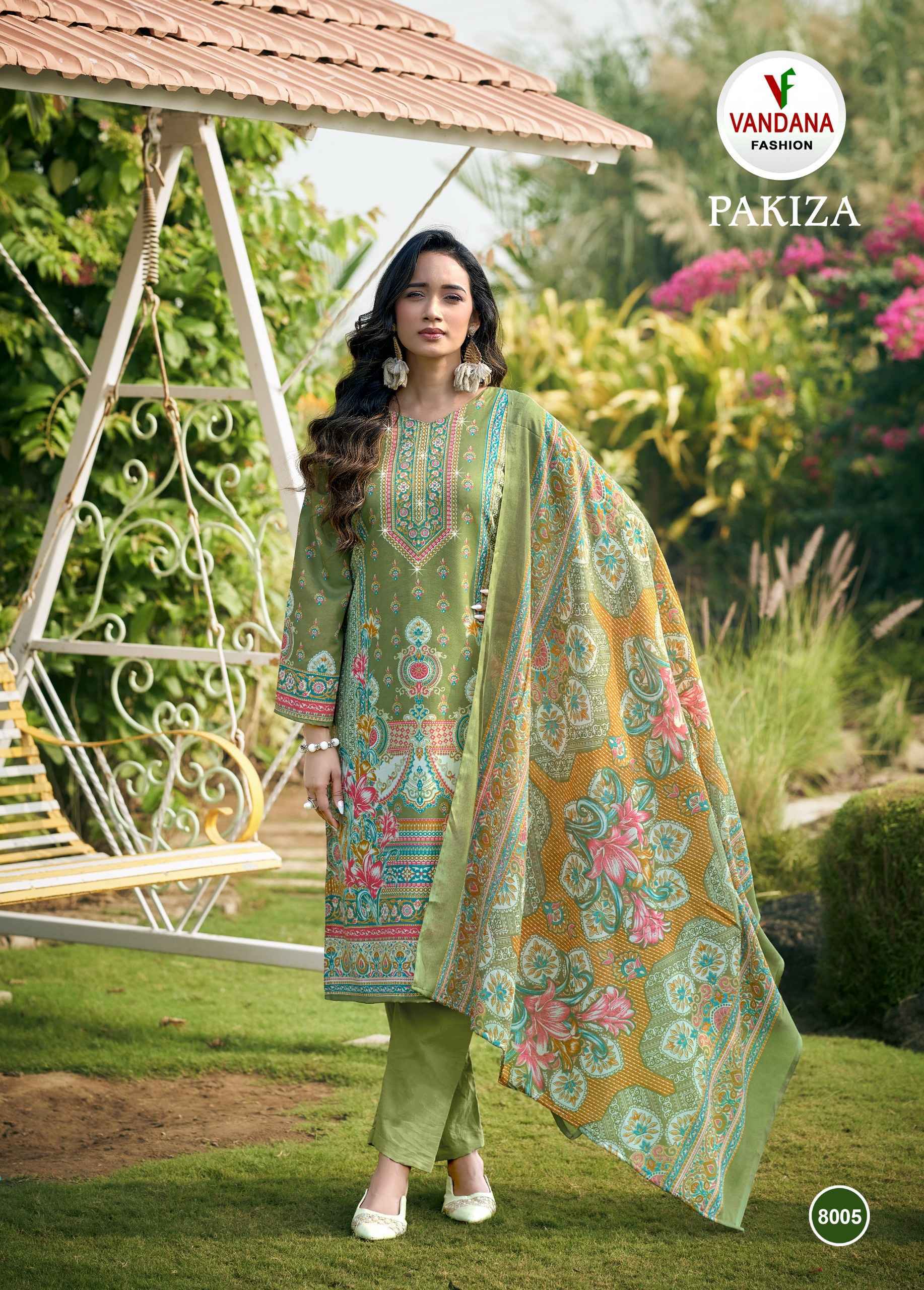 Vandana Fashion Pakiza Vol 8 Soft Cotton Dress Material Collection ( 8 Pcs Catalog )