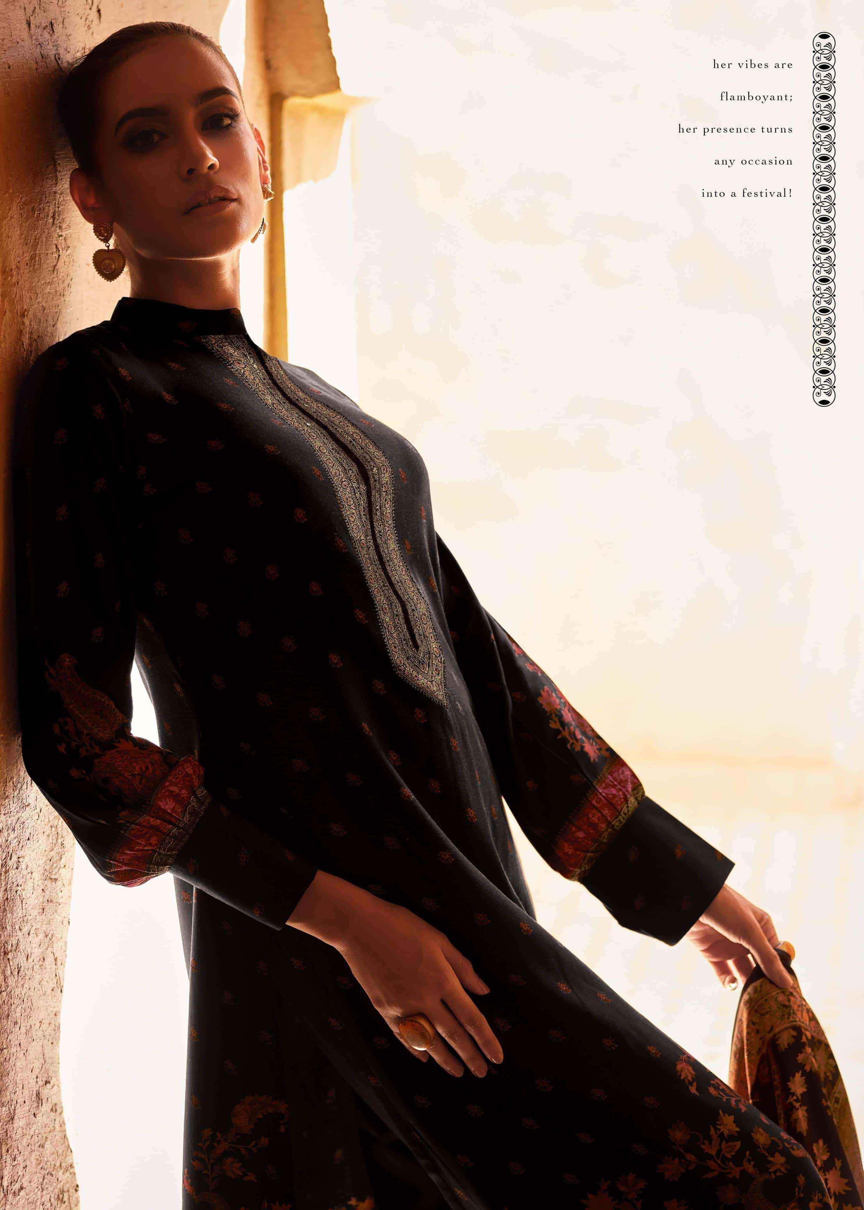 Varsha Ella Fancy Digital Printed Muslin Dress Material Wholesale Collection ( 6 Pcs Catalog )