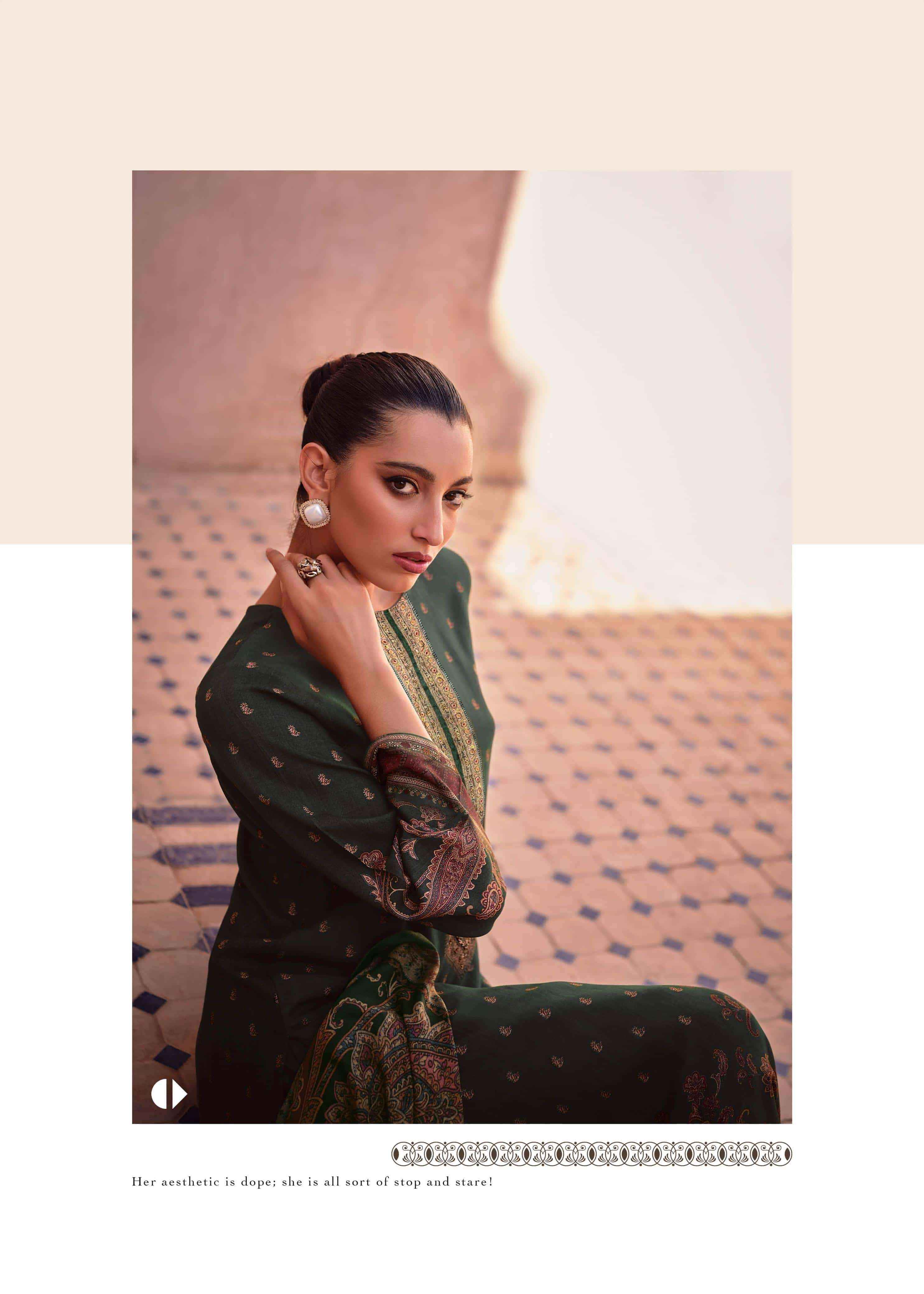 Varsha Ella Fancy Digital Printed Muslin Dress Material Wholesale Collection ( 6 Pcs Catalog )