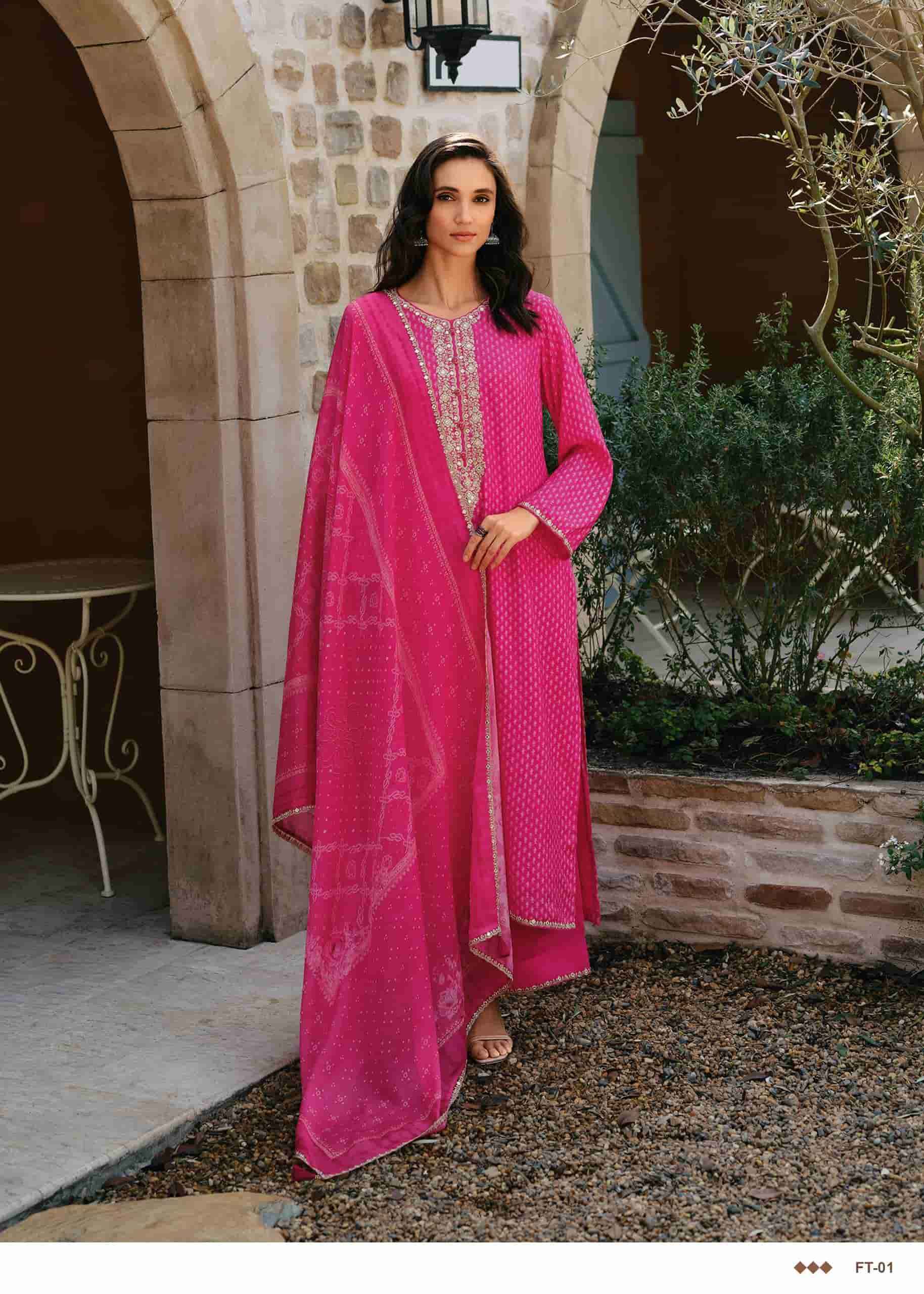 Varsha Fairy Tales Vol 2 Exclusive Style Muslin Dress Wholesale Collection ( 4 Pcs Catalog )