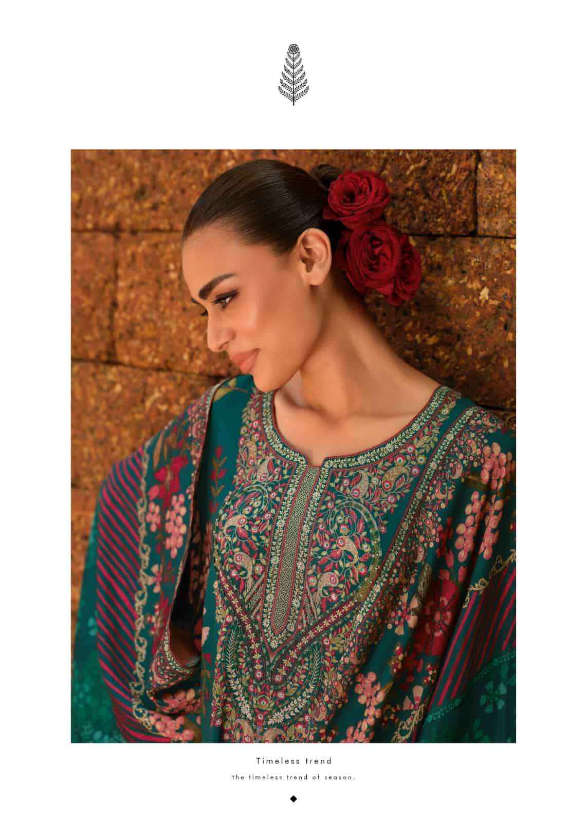 Varsha Fashion Itrh Silk Ladies Ladies Dress Material Wholesale Price ( 6 Pcs Catalogue )