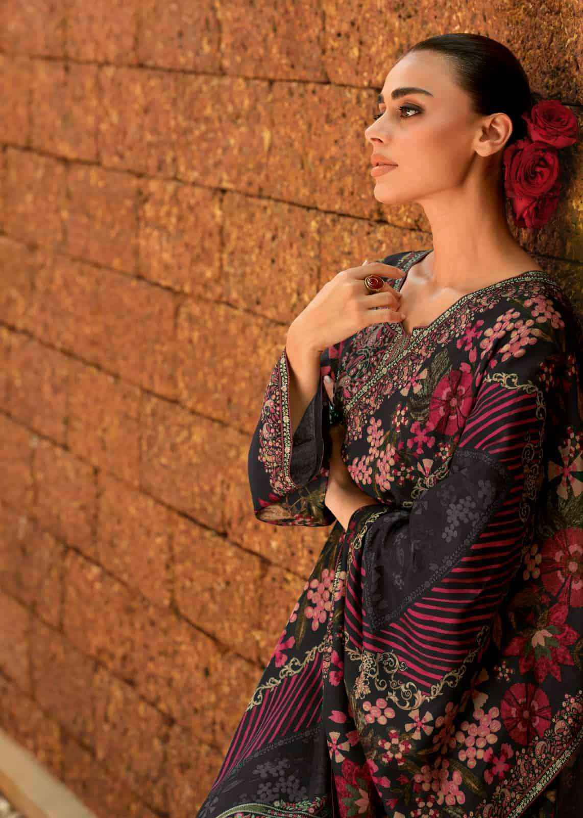 Varsha Fashion Itrh Silk Ladies Ladies Dress Material Wholesale Price ( 6 Pcs Catalogue )