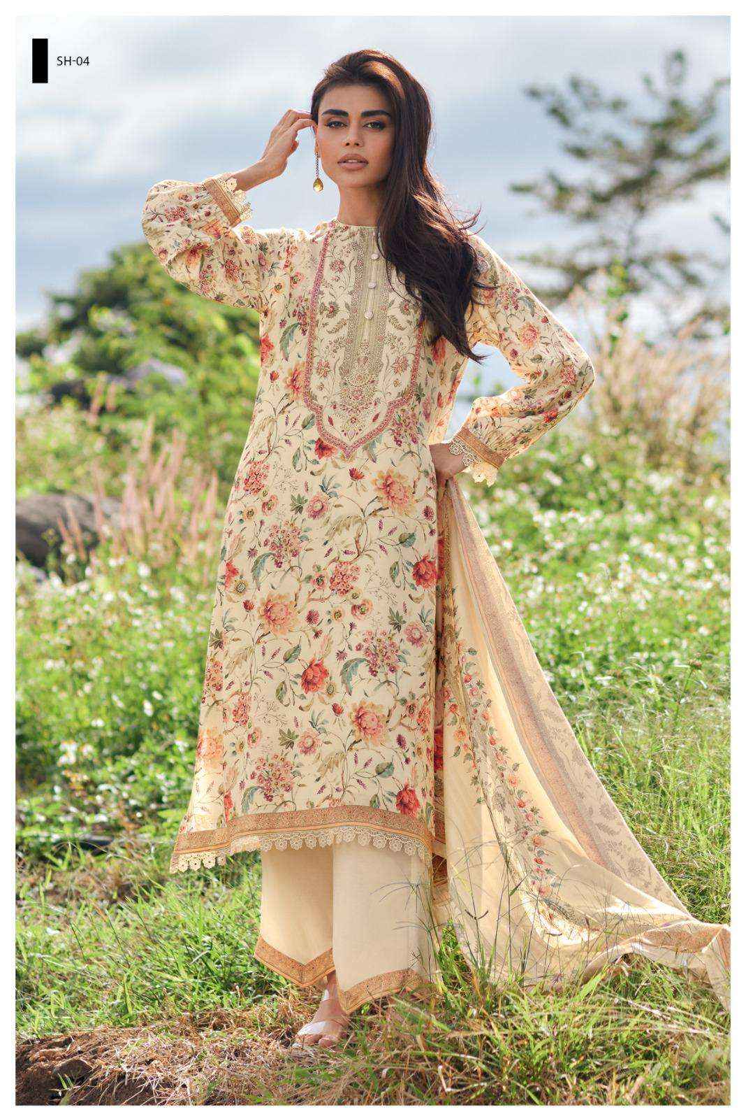 Varsha Fashion Shiloh Digital Printed Cotton Wholesale Textile Market Surat ( 6 Pcs Catalogue )