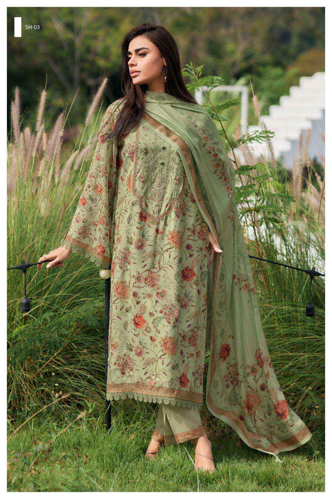 Varsha Fashion Shiloh Digital Printed Cotton Wholesale Textile Market Surat ( 6 Pcs Catalogue )