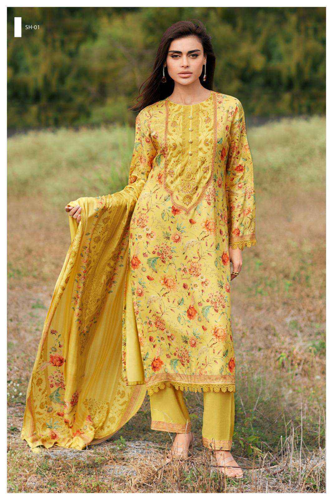 Varsha Fashion Shiloh Digital Printed Cotton Wholesale Textile Market Surat ( 6 Pcs Catalogue )
