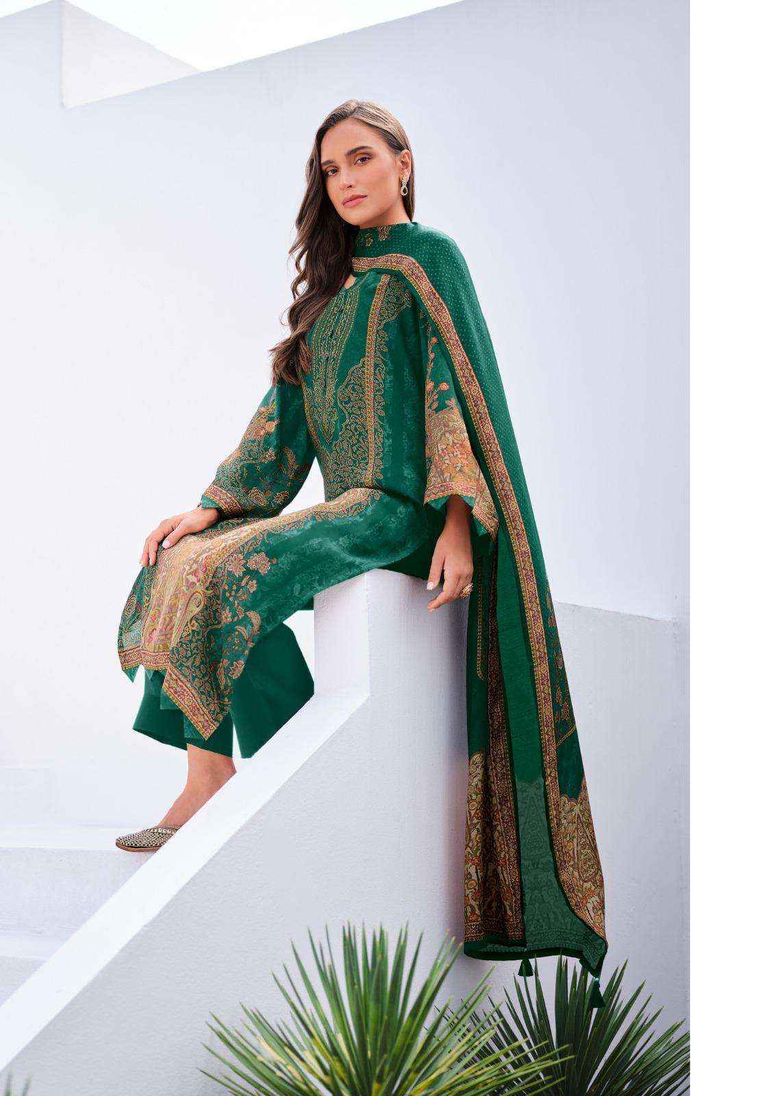 Varsha Naqashi Exclusive Modal Satin Ladies Suit Collection ( 5 Pcs Catalog )