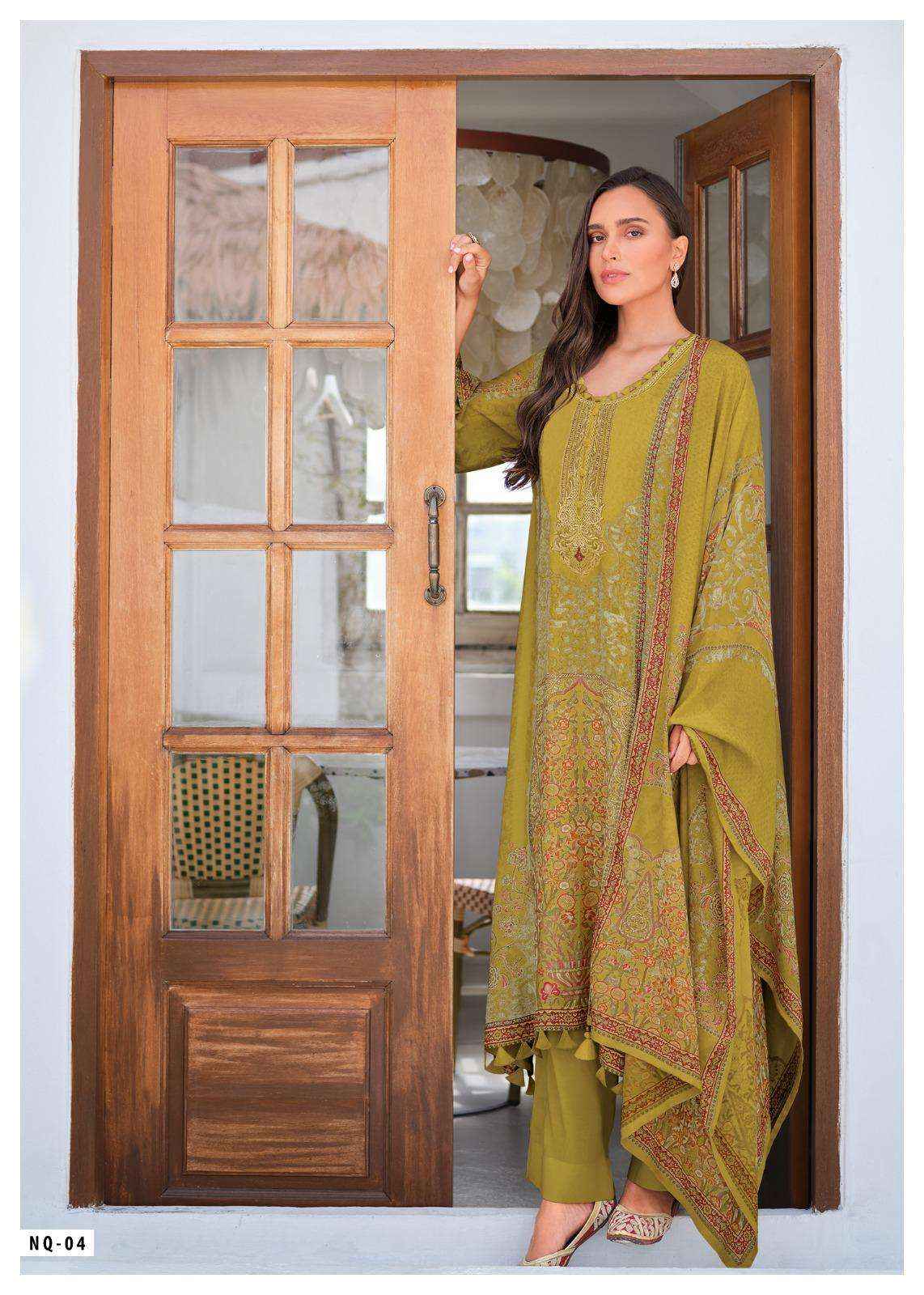 Varsha Naqashi Exclusive Modal Satin Ladies Suit Collection ( 5 Pcs Catalog )