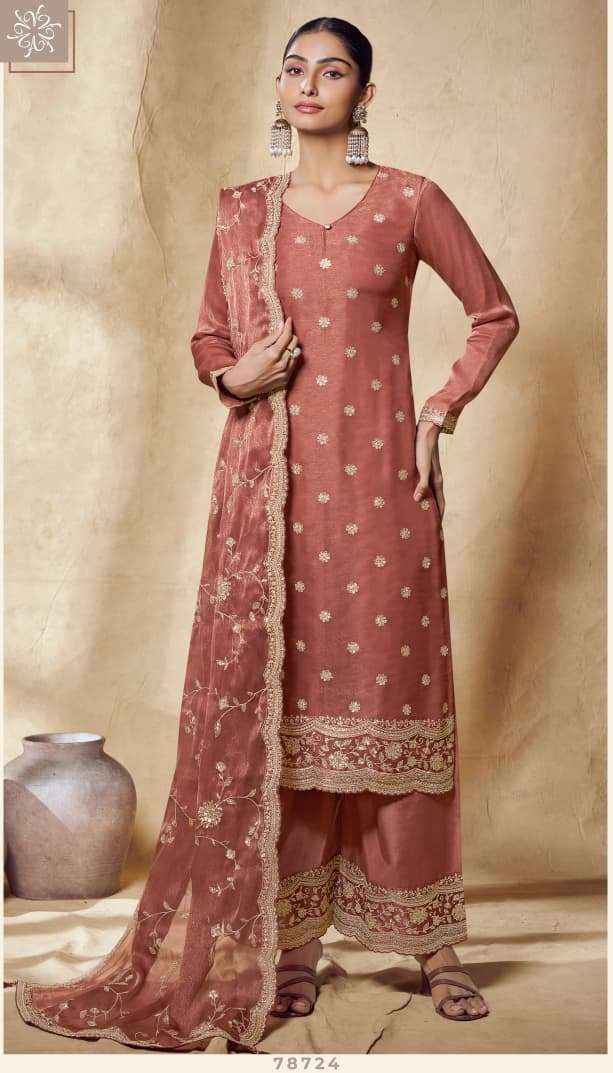 Vinay Fashion Kuleesh Gemiiny Unstitch Designer Dress Material Wholesale Price ( 4 Pcs Catalogue )