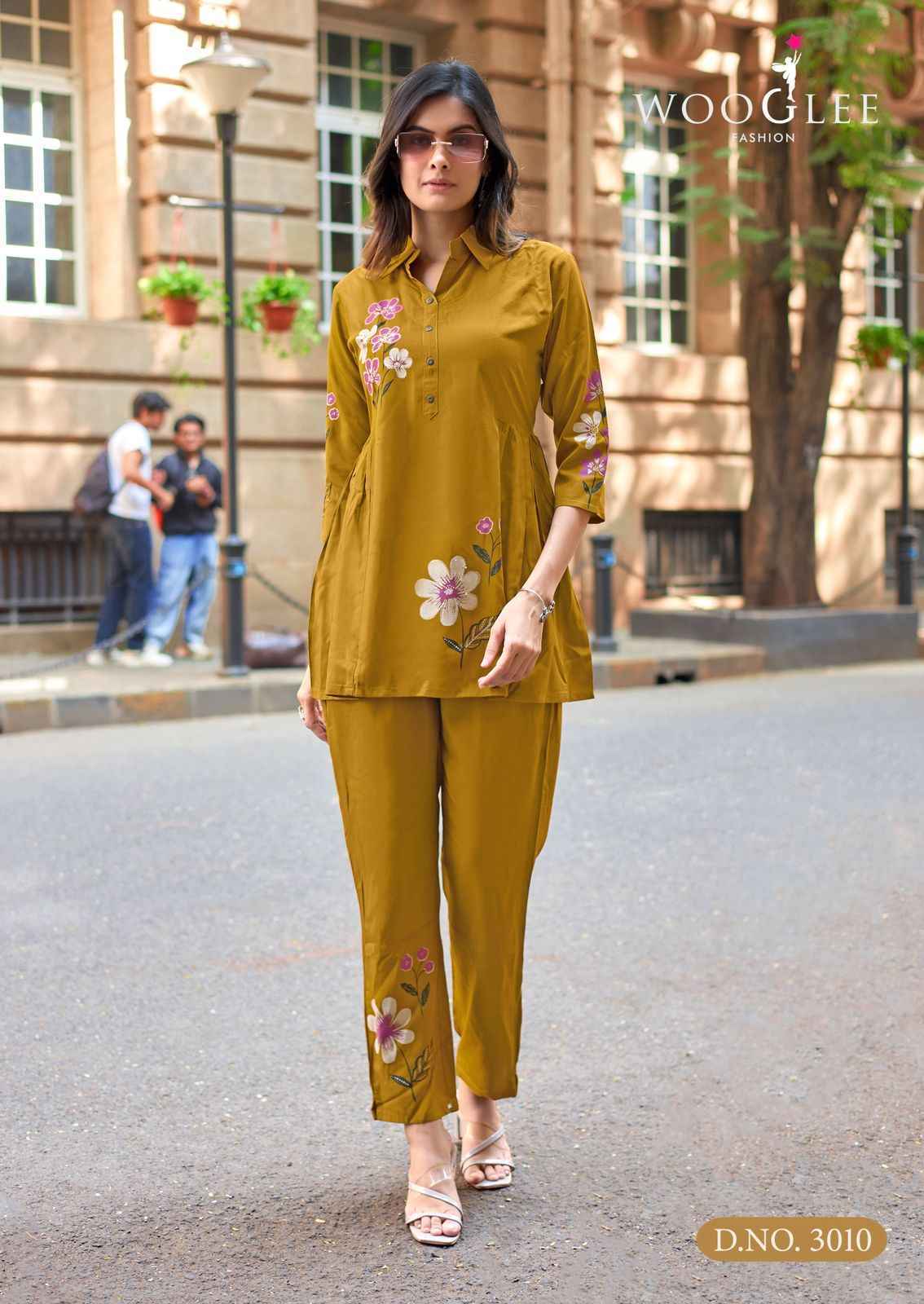 Wooglee Tulip Vol 3 Rayon Co ord Set Collection ( 5 Pcs Catalog )