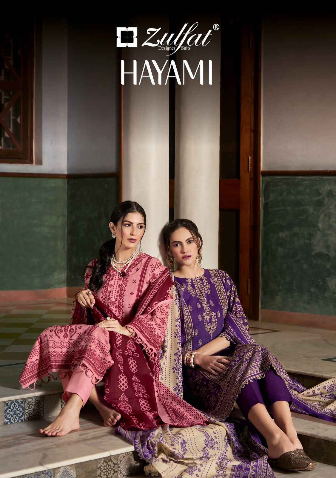 Zulfat Designer Hayami Cotton Dress Material Wholesale Price ( 8 pcs Catalogue )