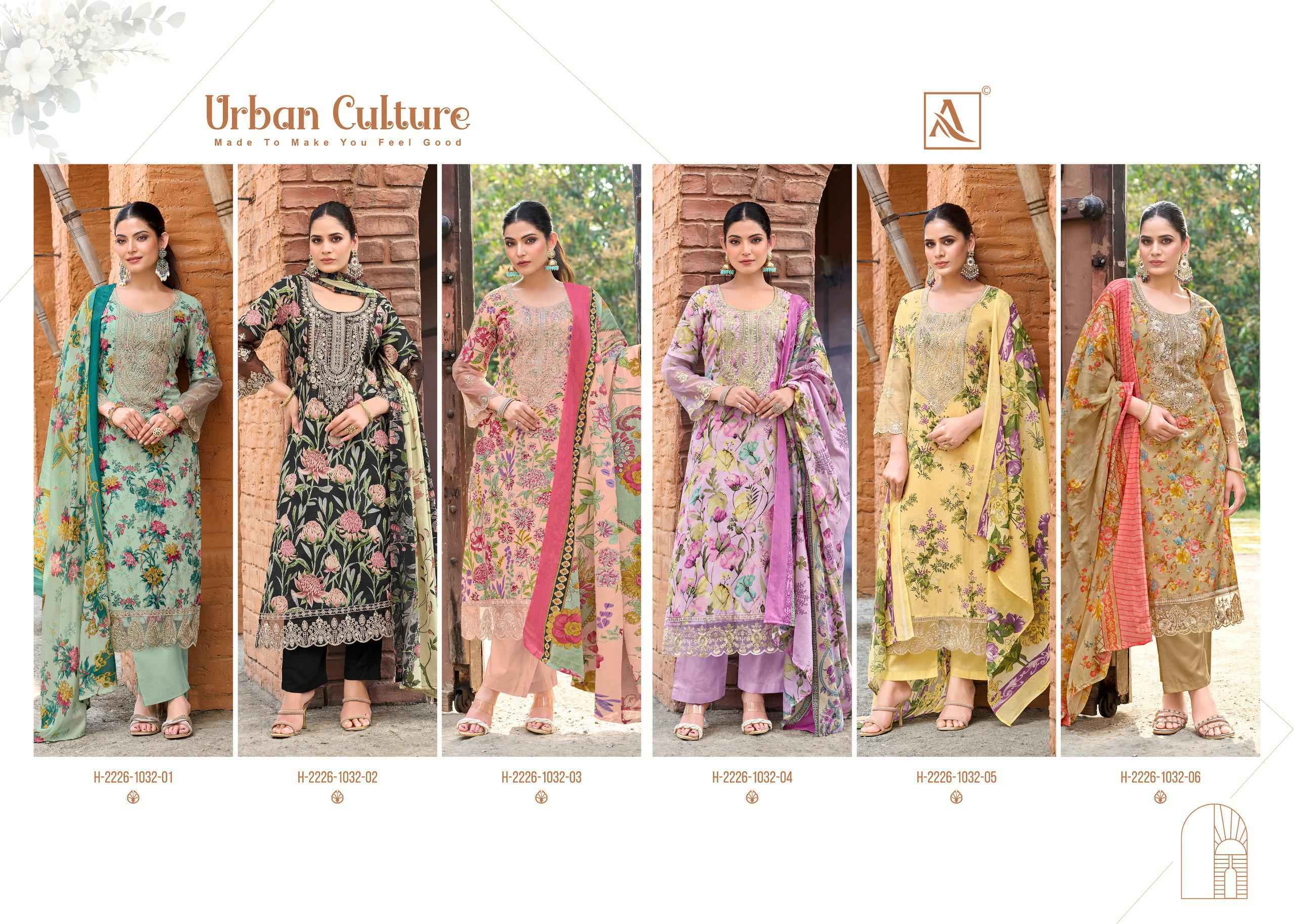 Alok Urban Culture Cambric Cotton Dress Material Wholesale Price ( 6 pcs Catalogue )