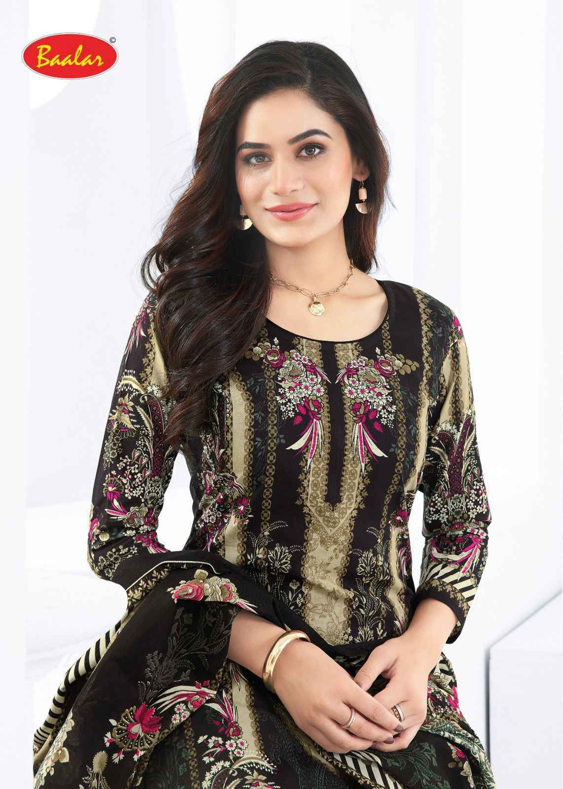 Baalar Karachi Cotton Vol 14 Lawn Cotton Dress Material Wholesale Collection ( 13 Pcs Catalog )