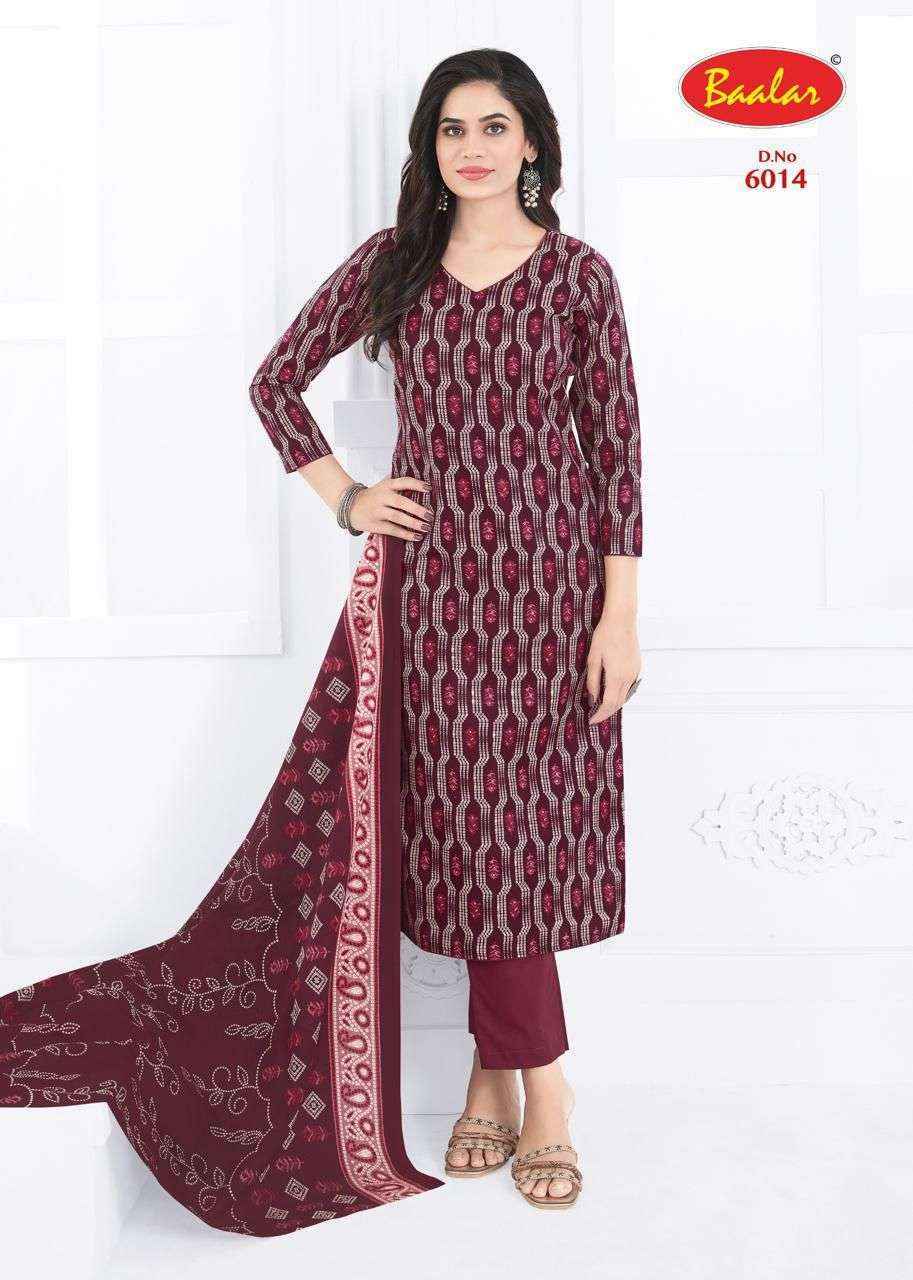 Baalar Pashmina Vol 6 Lawn Cotton Dress Material Collection ( 12 Pcs Catalog )