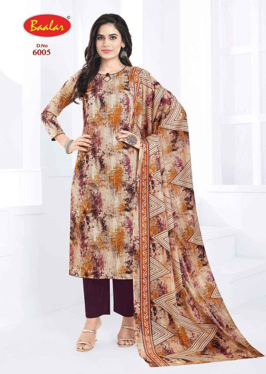 Baalar Pashmina Vol 6 Lawn Cotton Dress Material Collection ( 12 Pcs Catalog )