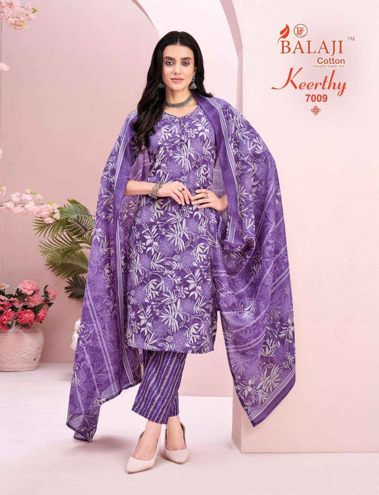 Balaji Keerthy Vol 7 Cotton Kurti Combo Collection ( 10 Pcs Catalog )