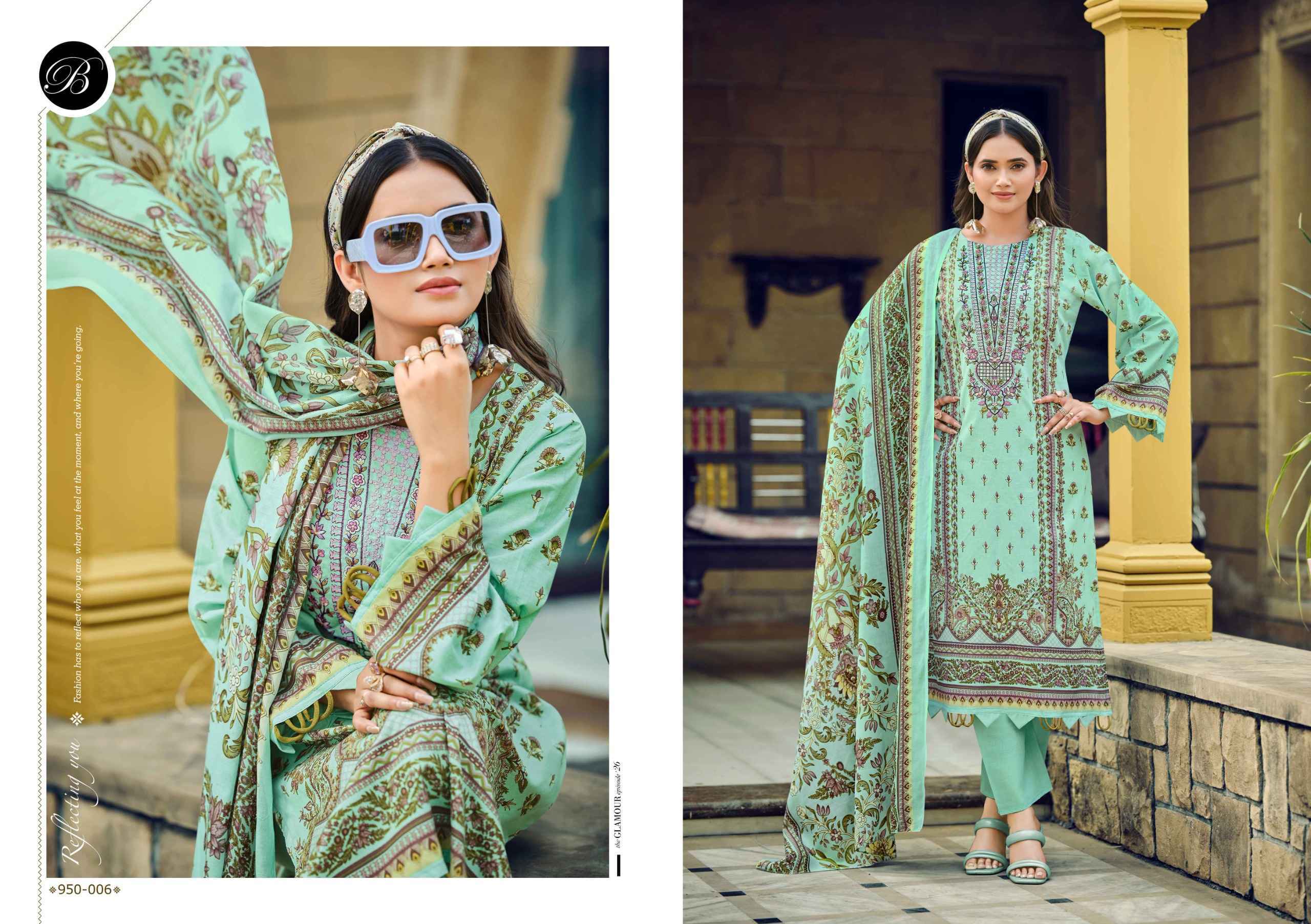 Belliza Naira Vol 131 Cotton Dress Material Collection ( 8 Pcs Catalog )