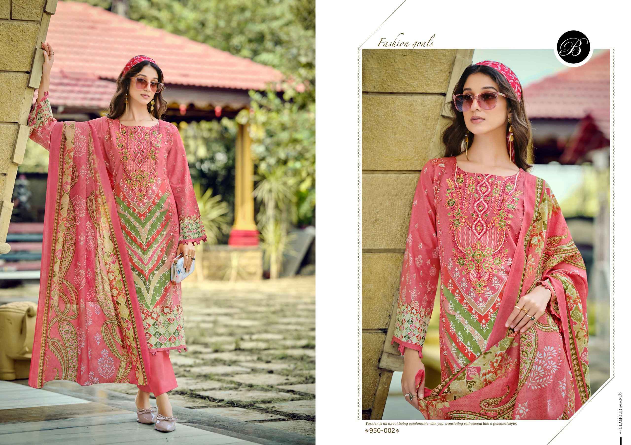 Belliza Naira Vol 131 Cotton Dress Material Collection ( 8 Pcs Catalog )