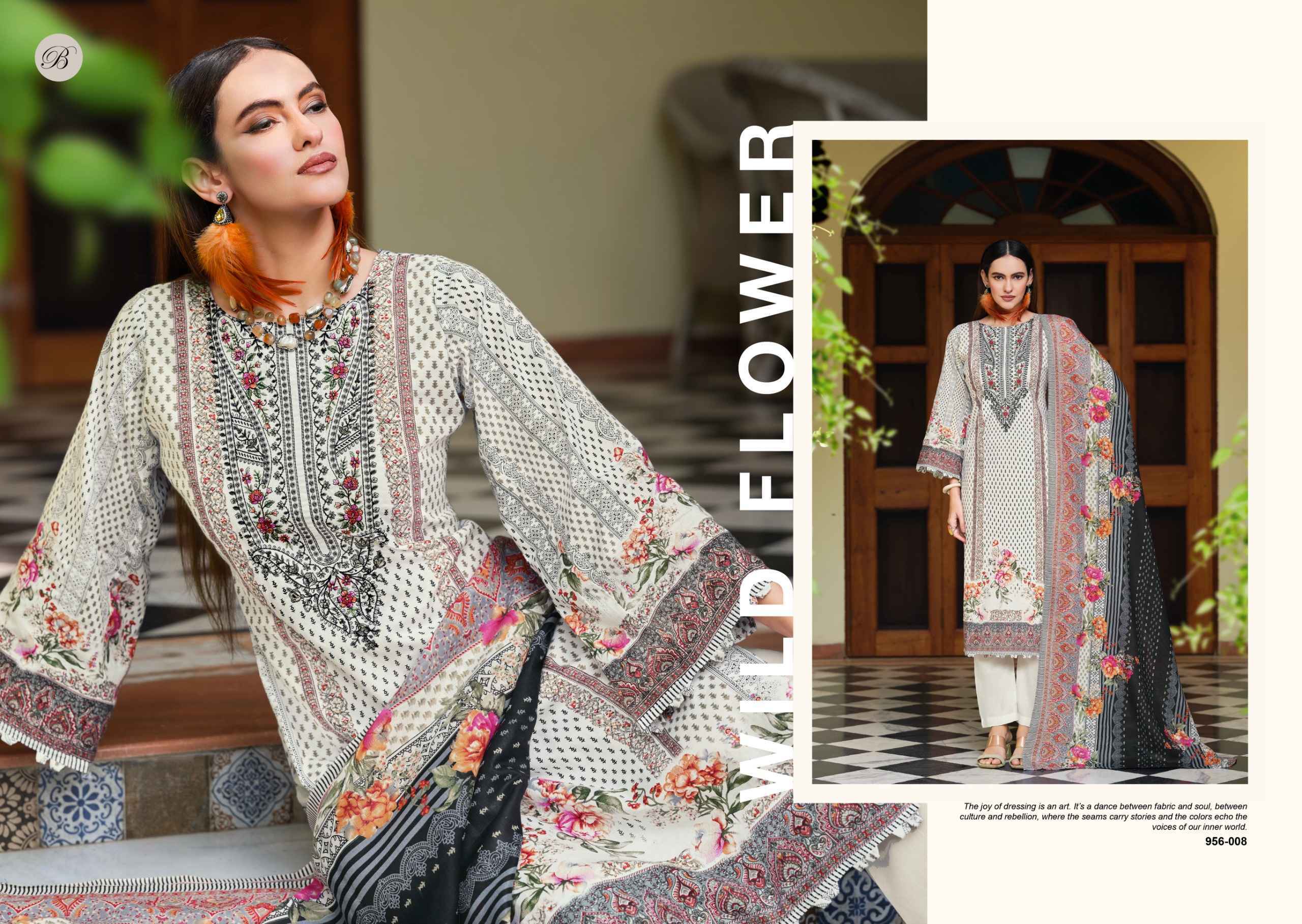 Belliza Naira Vol 133 Cotton Dress Material Wholesale Collection ( 8 Pcs Catalog )
