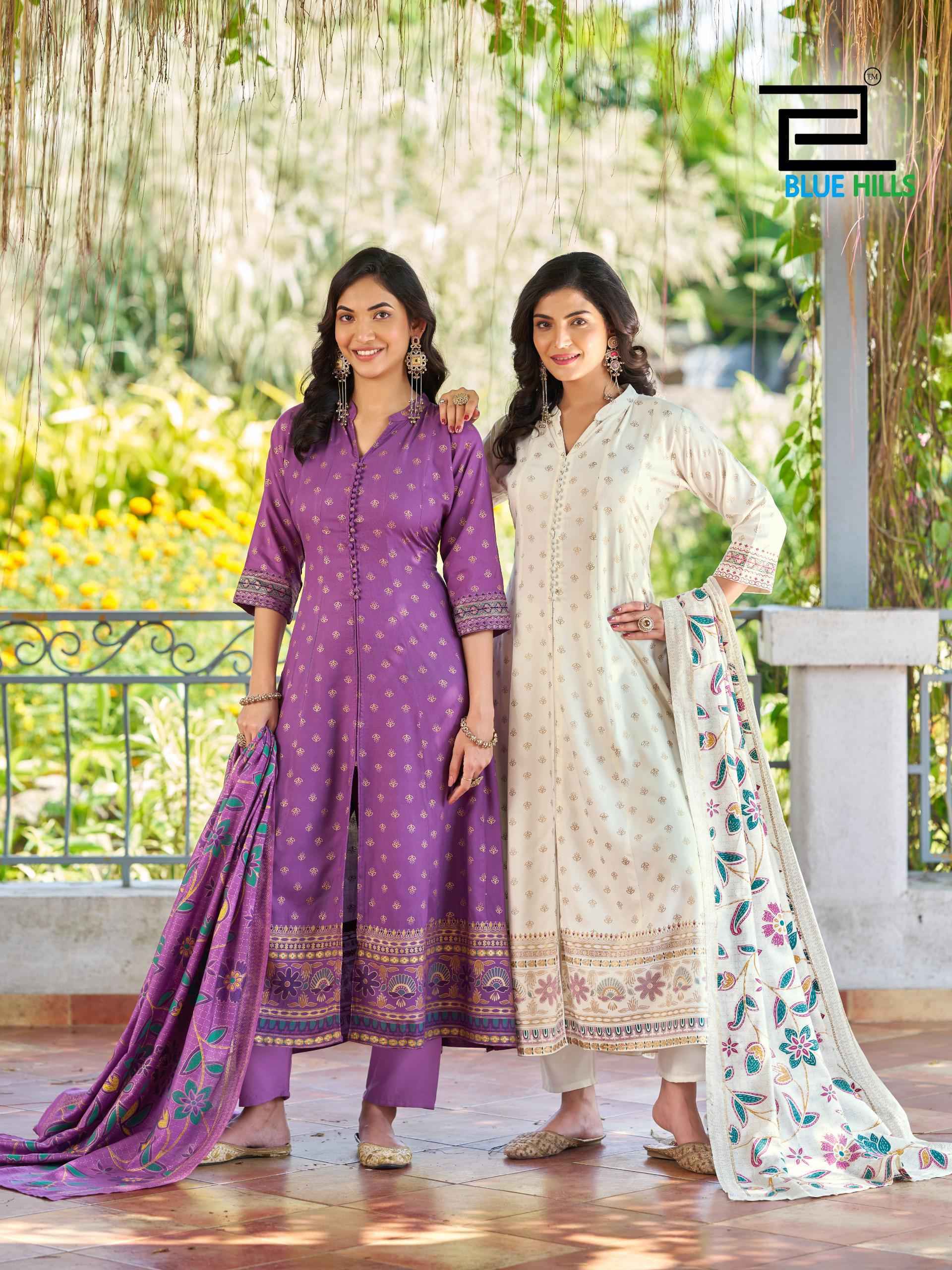 Blue Hills Samantha Rayon Kurti Combo Collection ( 4 Pcs Catalog )