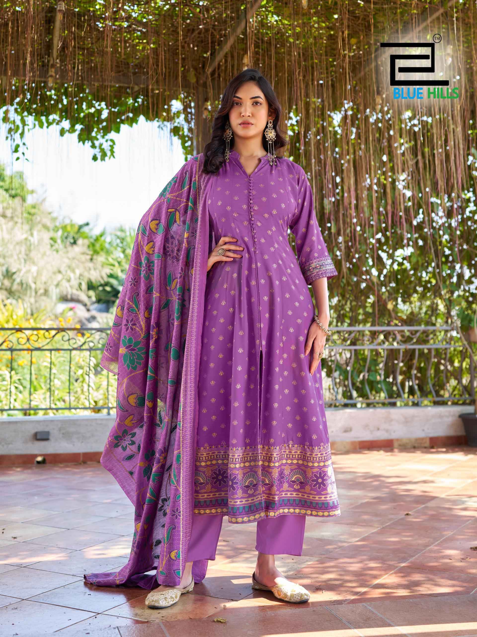 Blue Hills Samantha Rayon Kurti Combo Collection ( 4 Pcs Catalog )