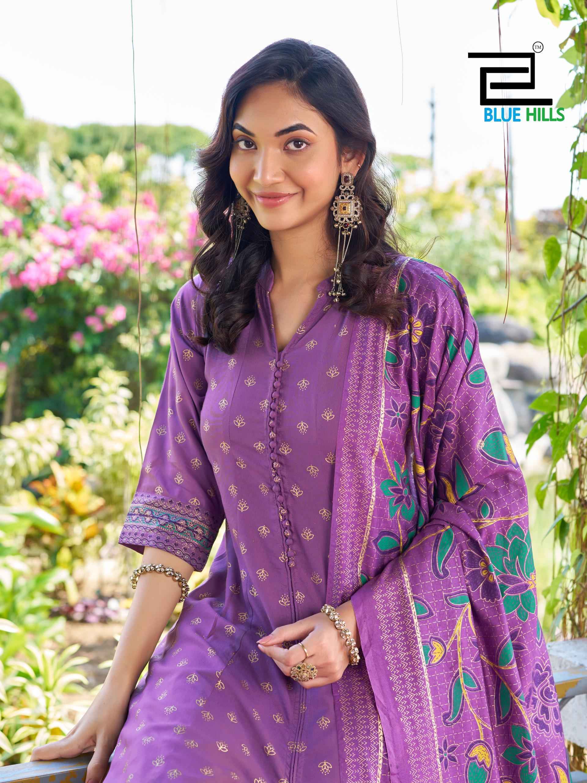 Blue Hills Samantha Rayon Kurti Combo Collection ( 4 Pcs Catalog )