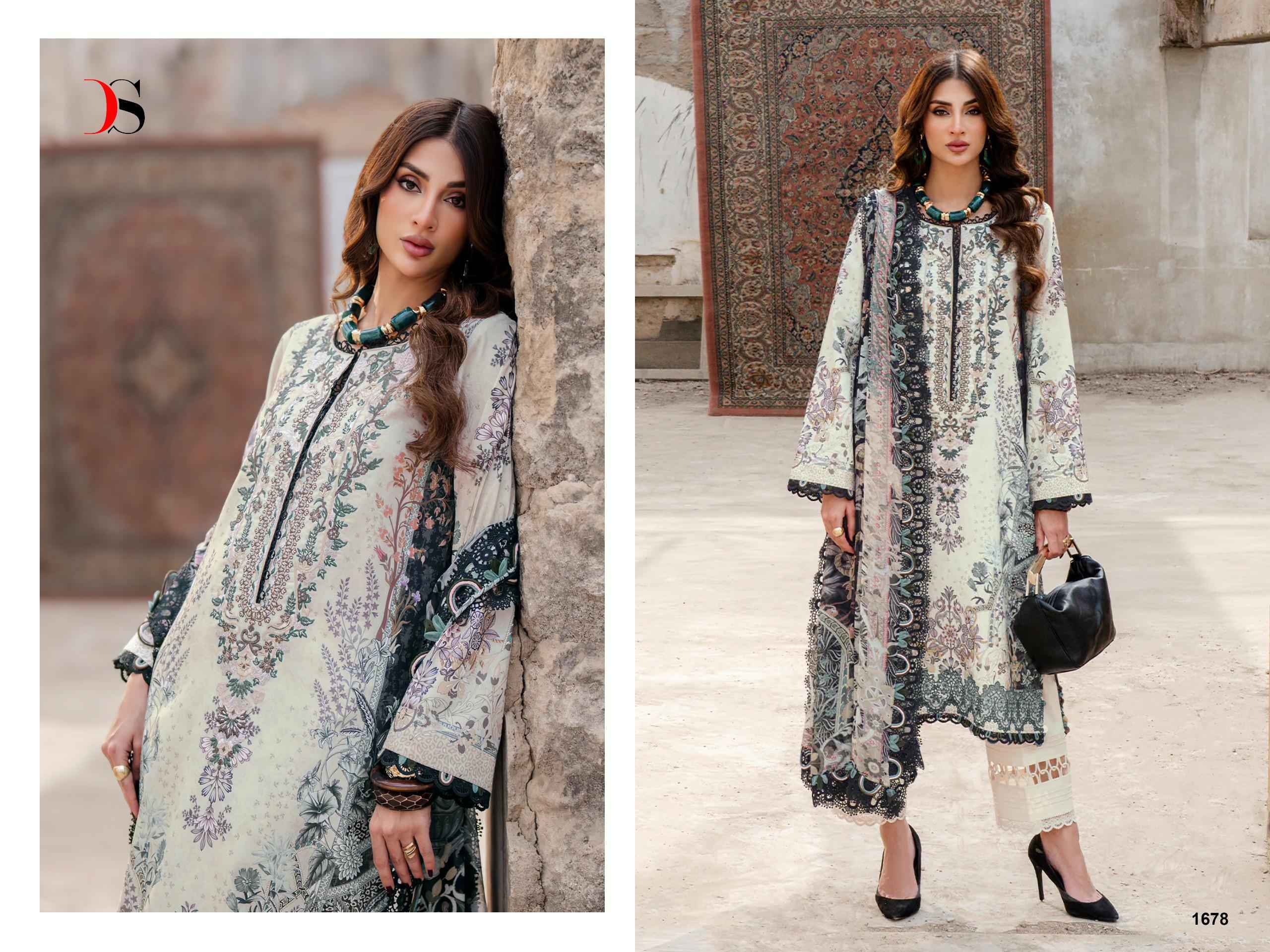 Deepsy Jade Bliss Lawn Vol 4 Cotton Dress Material Wholesale Collection ( 8 Pcs Catalog )