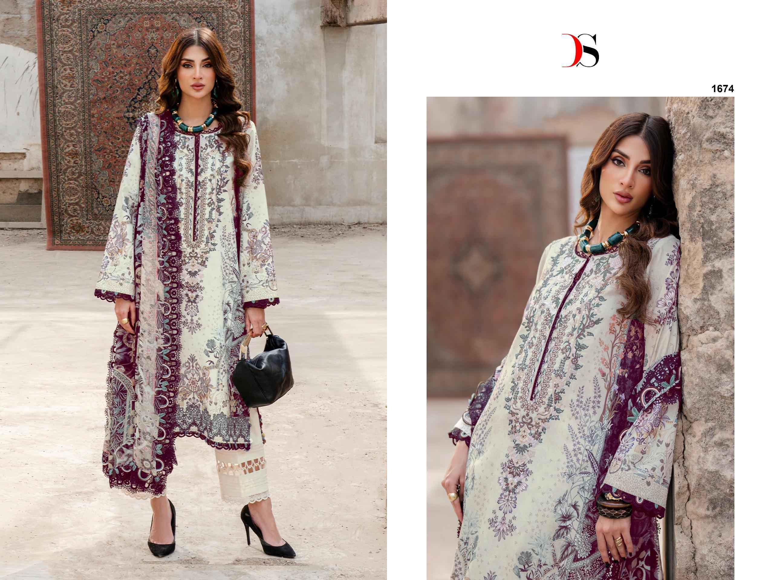 Deepsy Jade Bliss Lawn Vol 4 Cotton Dress Material Wholesale Collection ( 8 Pcs Catalog )