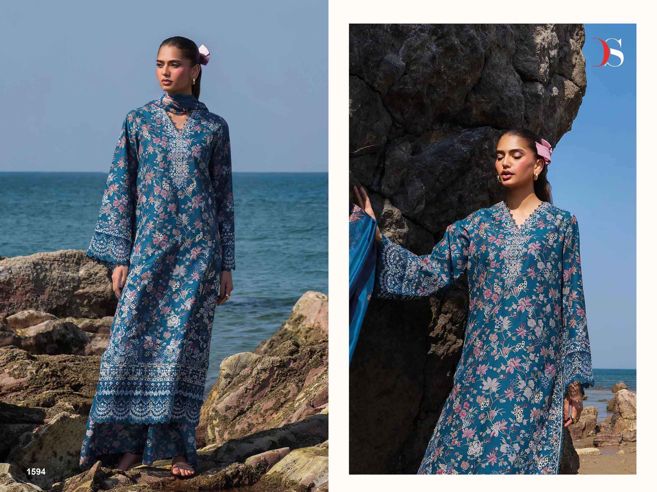 Deepsy Jade Premium Vol 3 Latest Pakistani Cotton Dress Material ( 8 Pcs Catalogue )