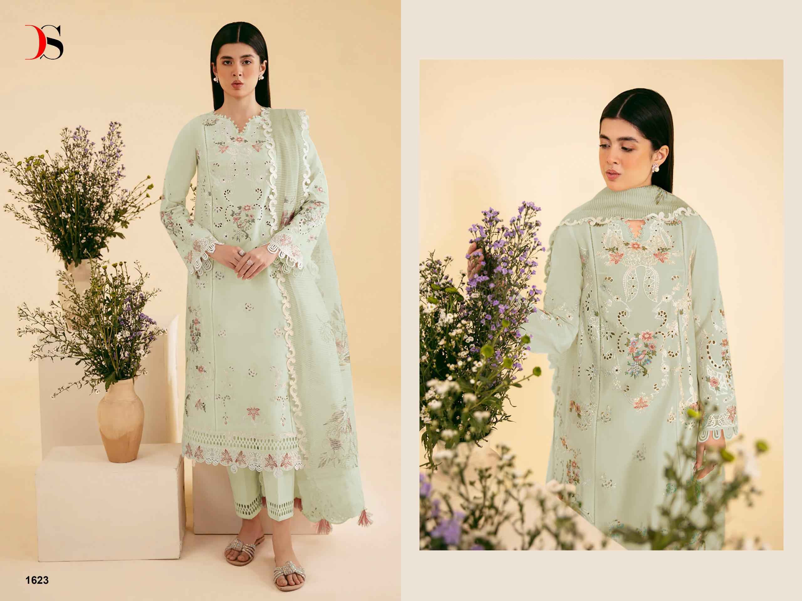 Deepsy Suit Qalamkar Vol 26 Cotton Dress Material Wholesale Price ( 6 pcs Catalogue )