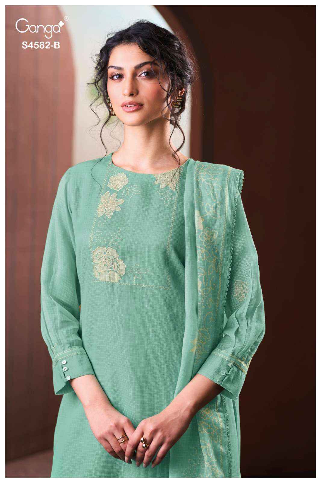 Ganga Fashion Ieris 4582 Premium Design Dress Collection ( 4 Pcs Catalog )