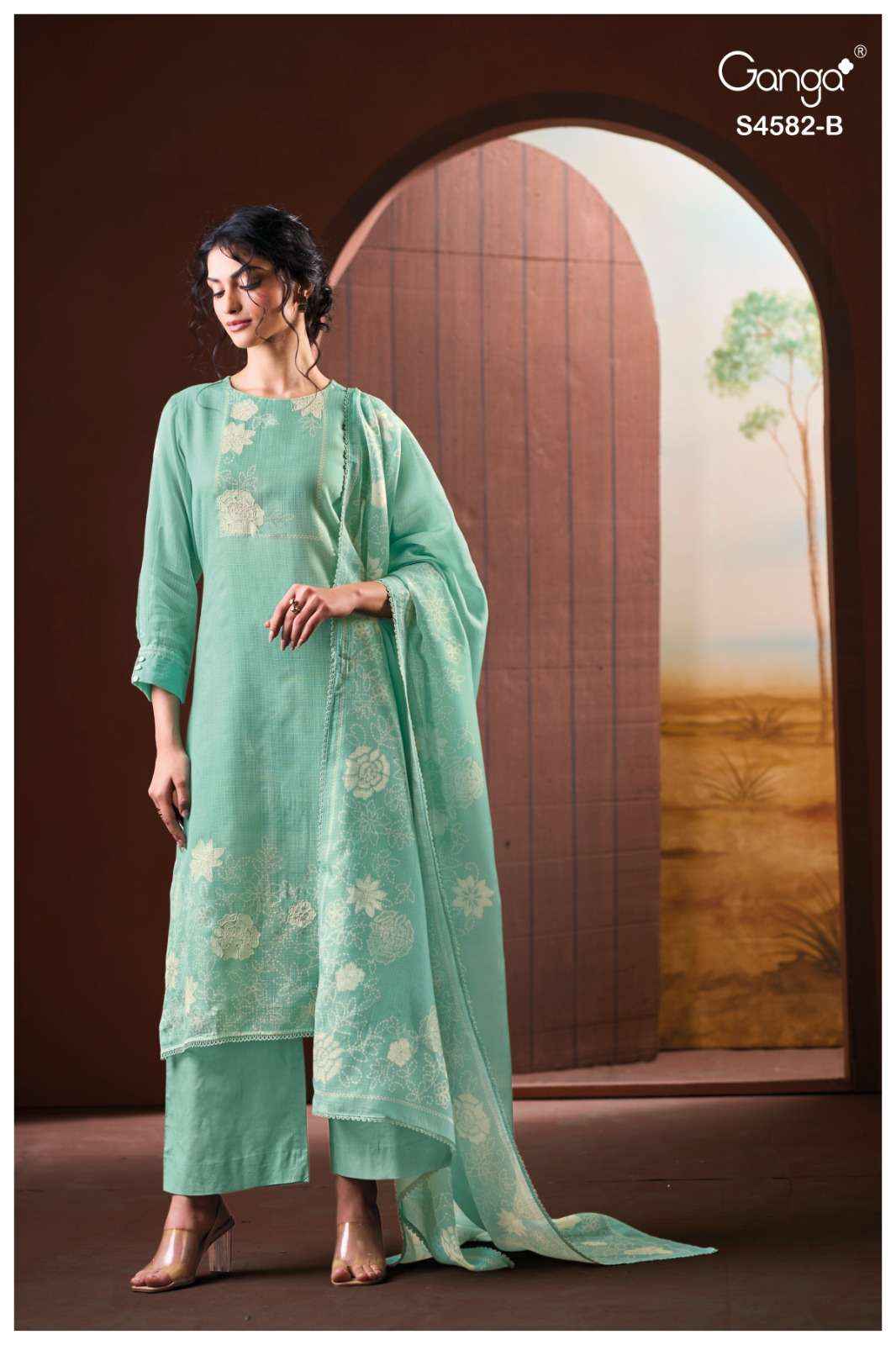 Ganga Fashion Ieris 4582 Premium Design Dress Collection ( 4 Pcs Catalog )
