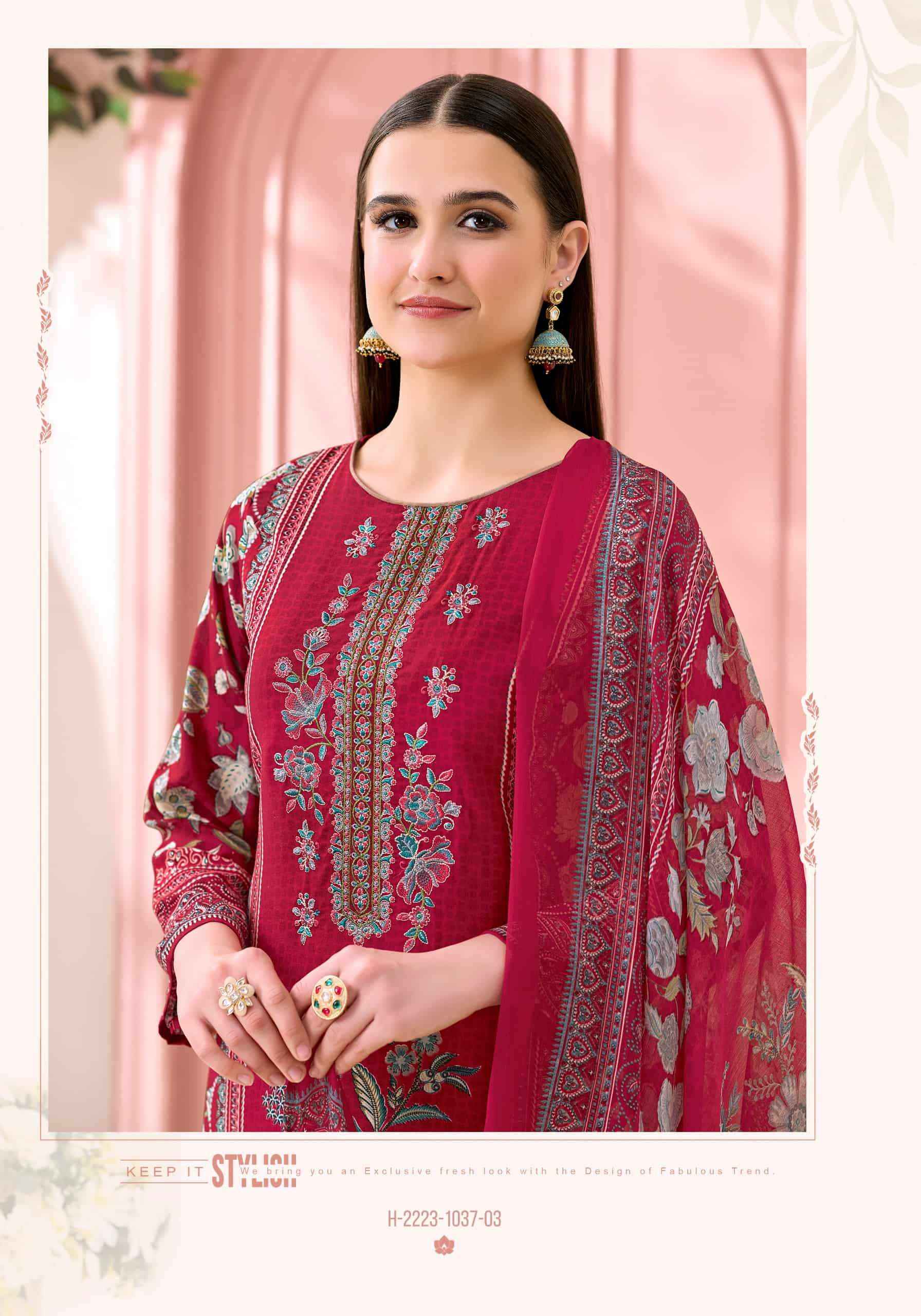 Harshit Bisma Fancy Viscose Rayon Dress Wholesale Collection ( 6 Pcs Catalog )