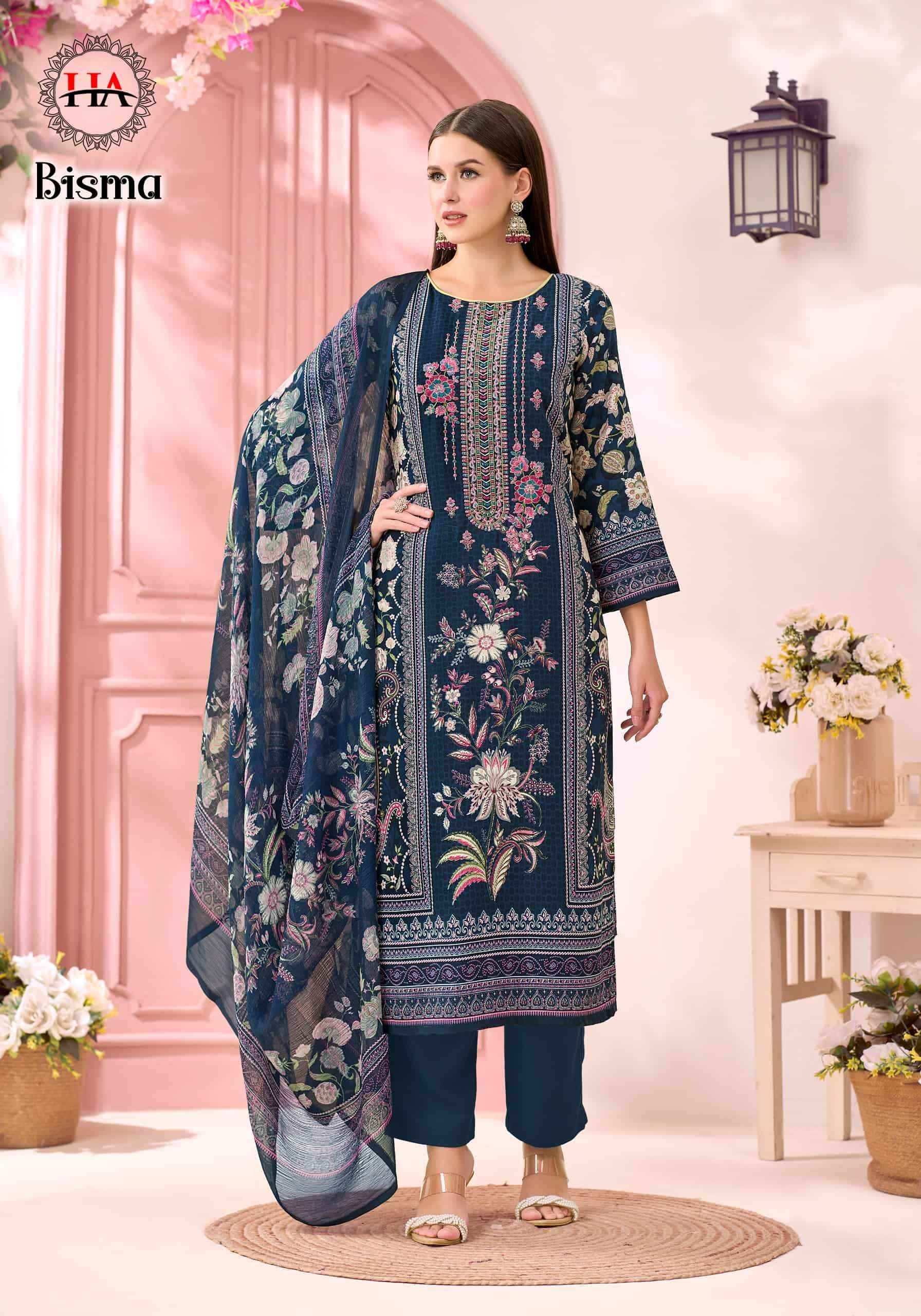 Harshit Bisma Fancy Viscose Rayon Dress Wholesale Collection ( 6 Pcs Catalog )