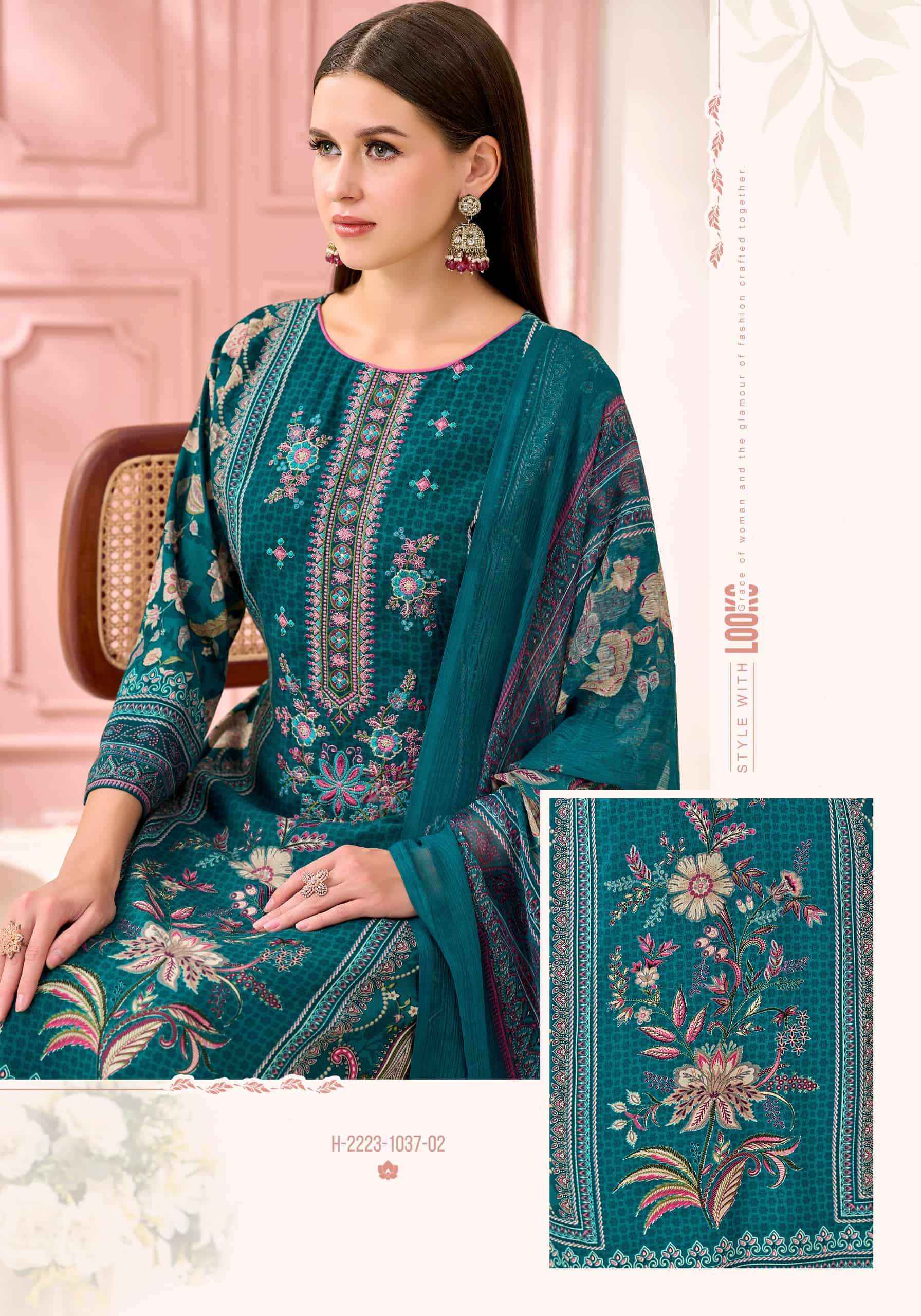 Harshit Bisma Fancy Viscose Rayon Dress Wholesale Collection ( 6 Pcs Catalog )
