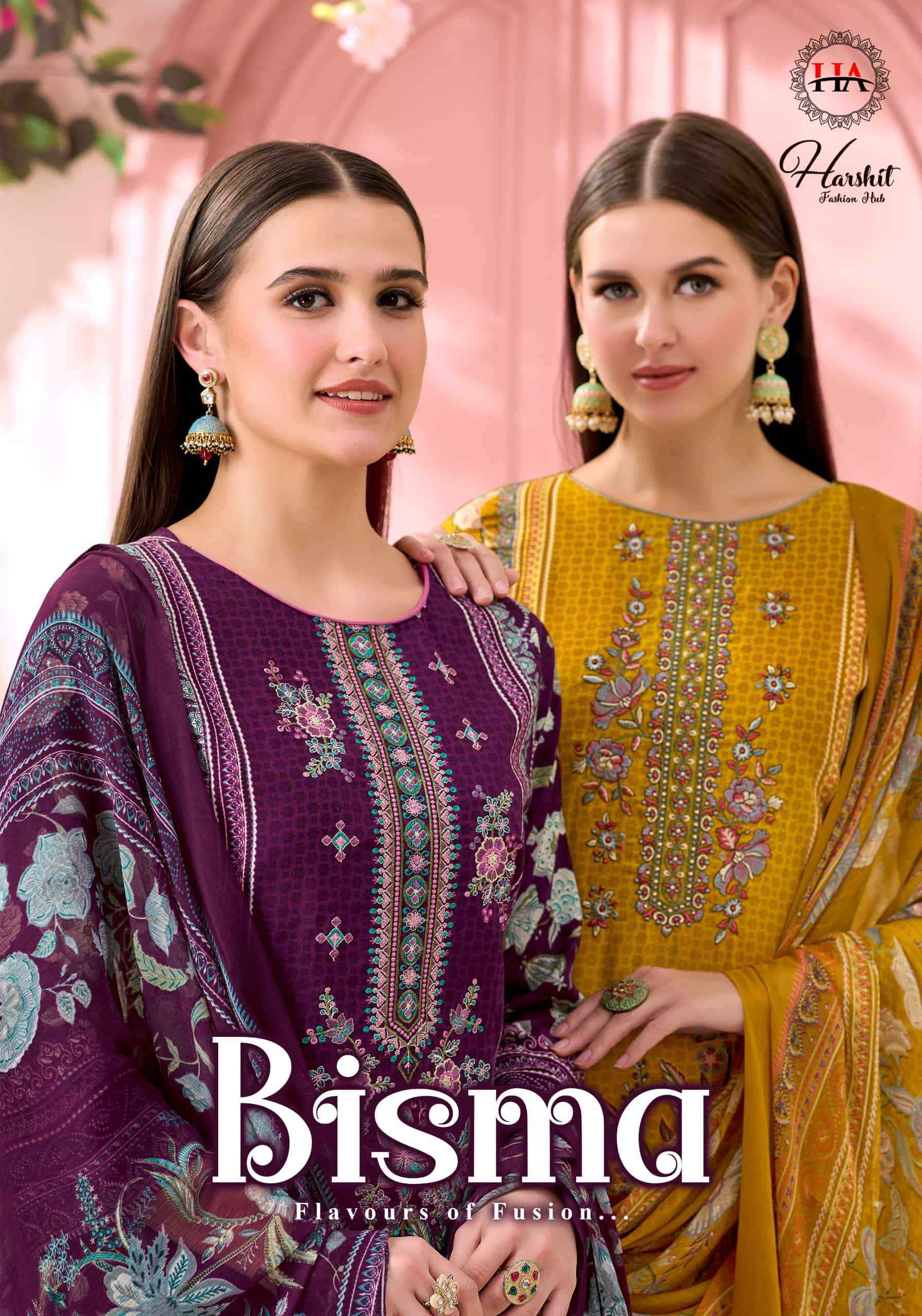 Harshit Bisma Fancy Viscose Rayon Dress Wholesale Collection ( 6 Pcs Catalog )