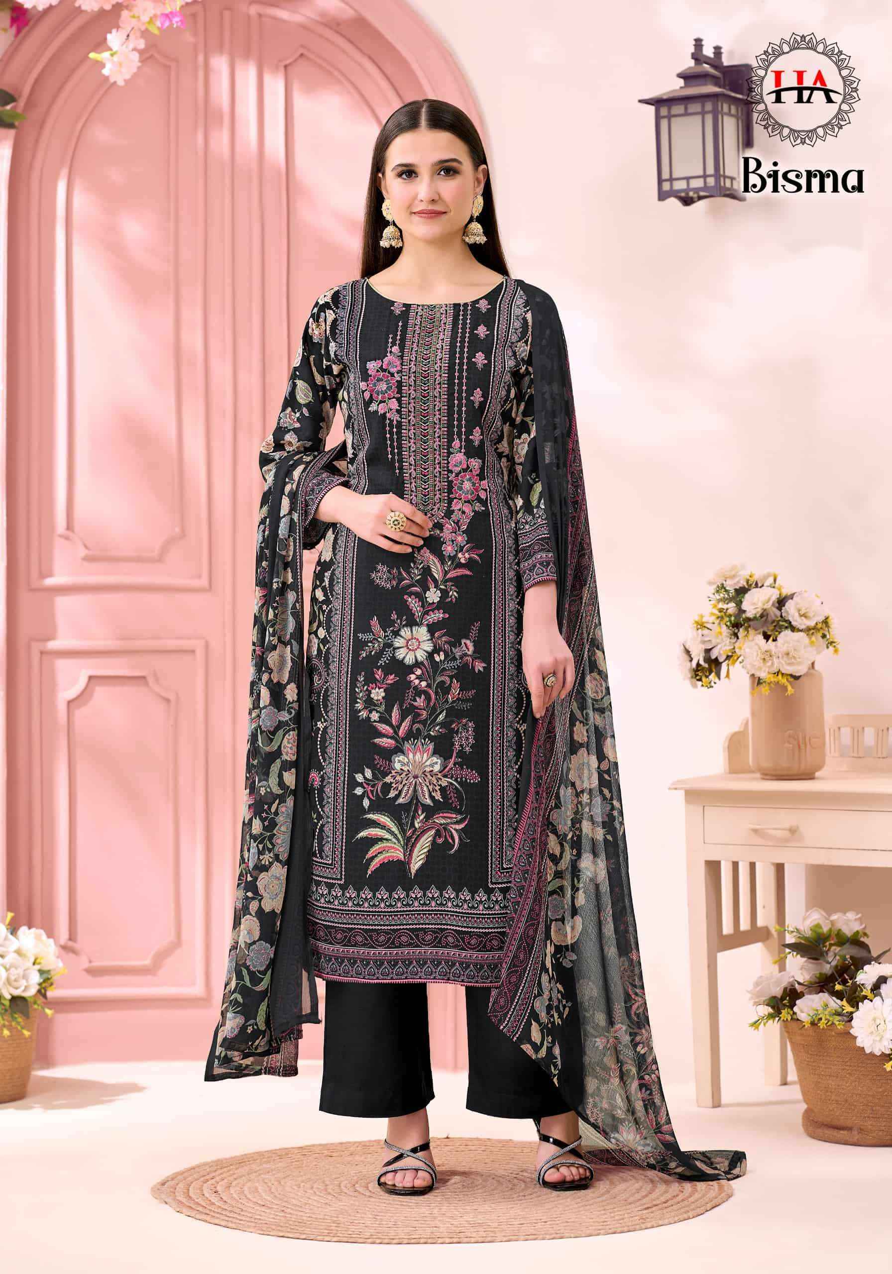 Harshit Bisma Fancy Viscose Rayon Dress Wholesale Collection ( 6 Pcs Catalog )