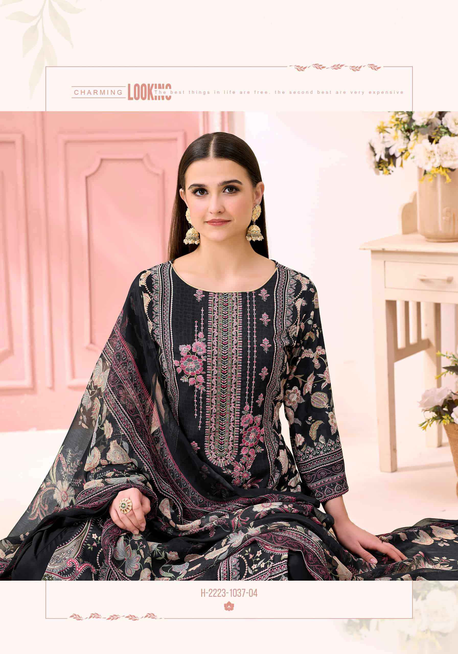 Harshit Bisma Fancy Viscose Rayon Dress Wholesale Collection ( 6 Pcs Catalog )