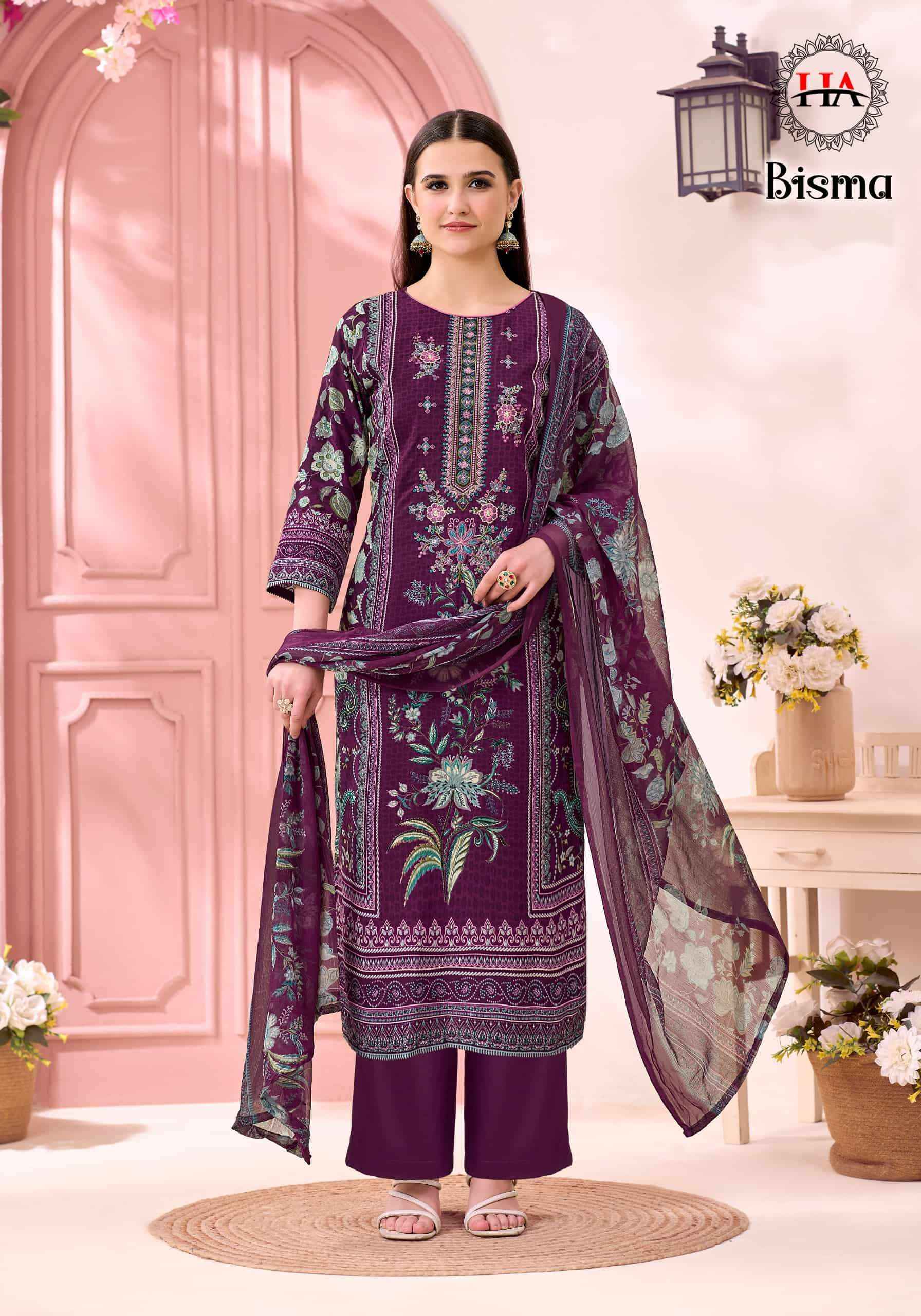 Harshit Bisma Fancy Viscose Rayon Dress Wholesale Collection ( 6 Pcs Catalog )