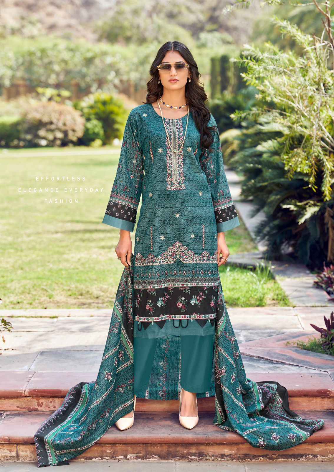 Ishaal Embroidered Vol 19 Lawn Cotton Dress Material Collection ( 10 Pcs Catalog )