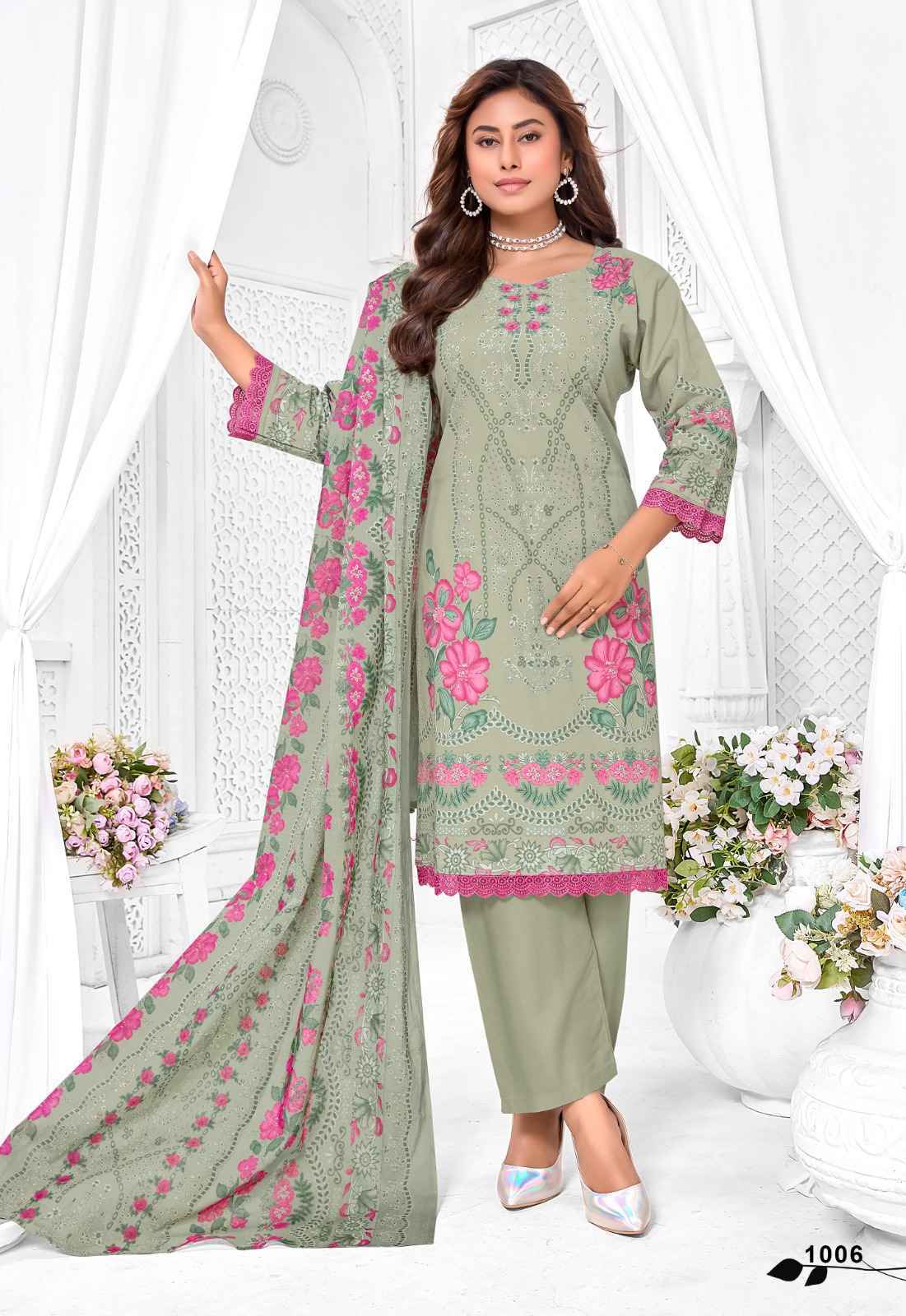 Jt Al Zohaib Cotton Dress Material Wholesale Price ( 6 pcs Catalogue )