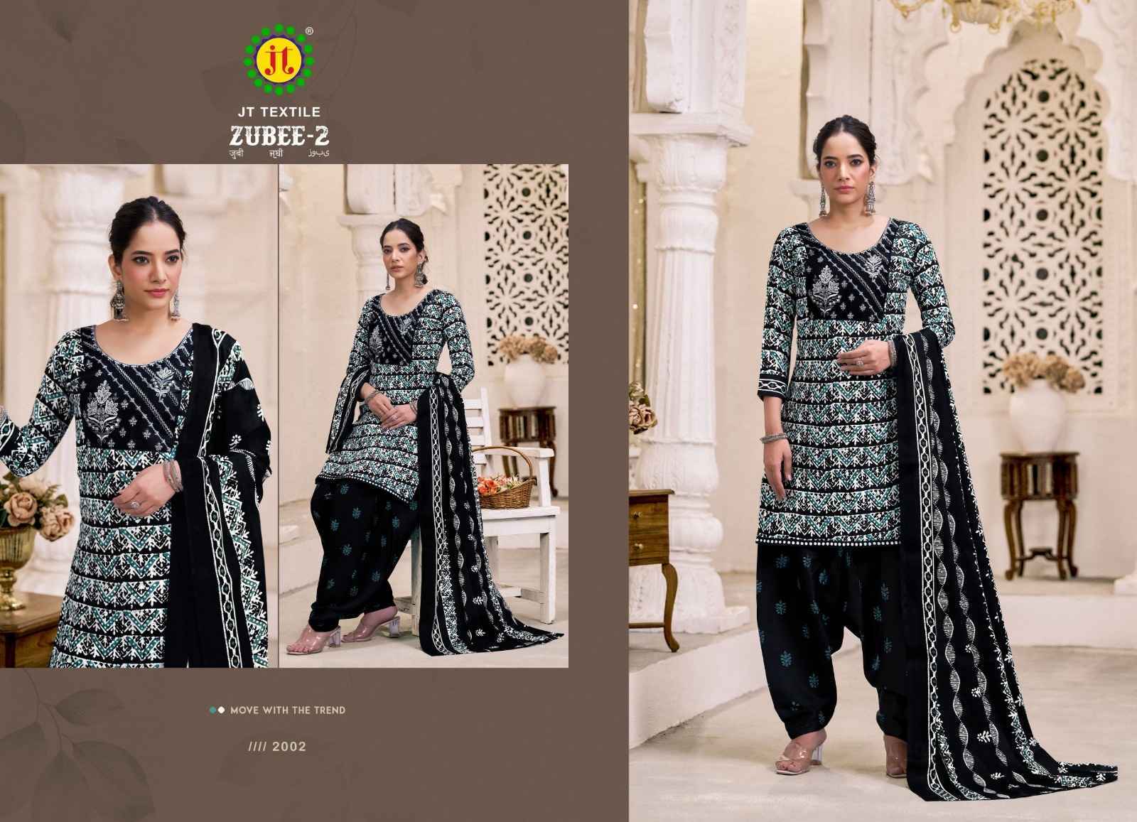 Jt Zubee Vol 2 Rayon Dress Material Wholesale Collection ( 10 Pcs Catalog )
