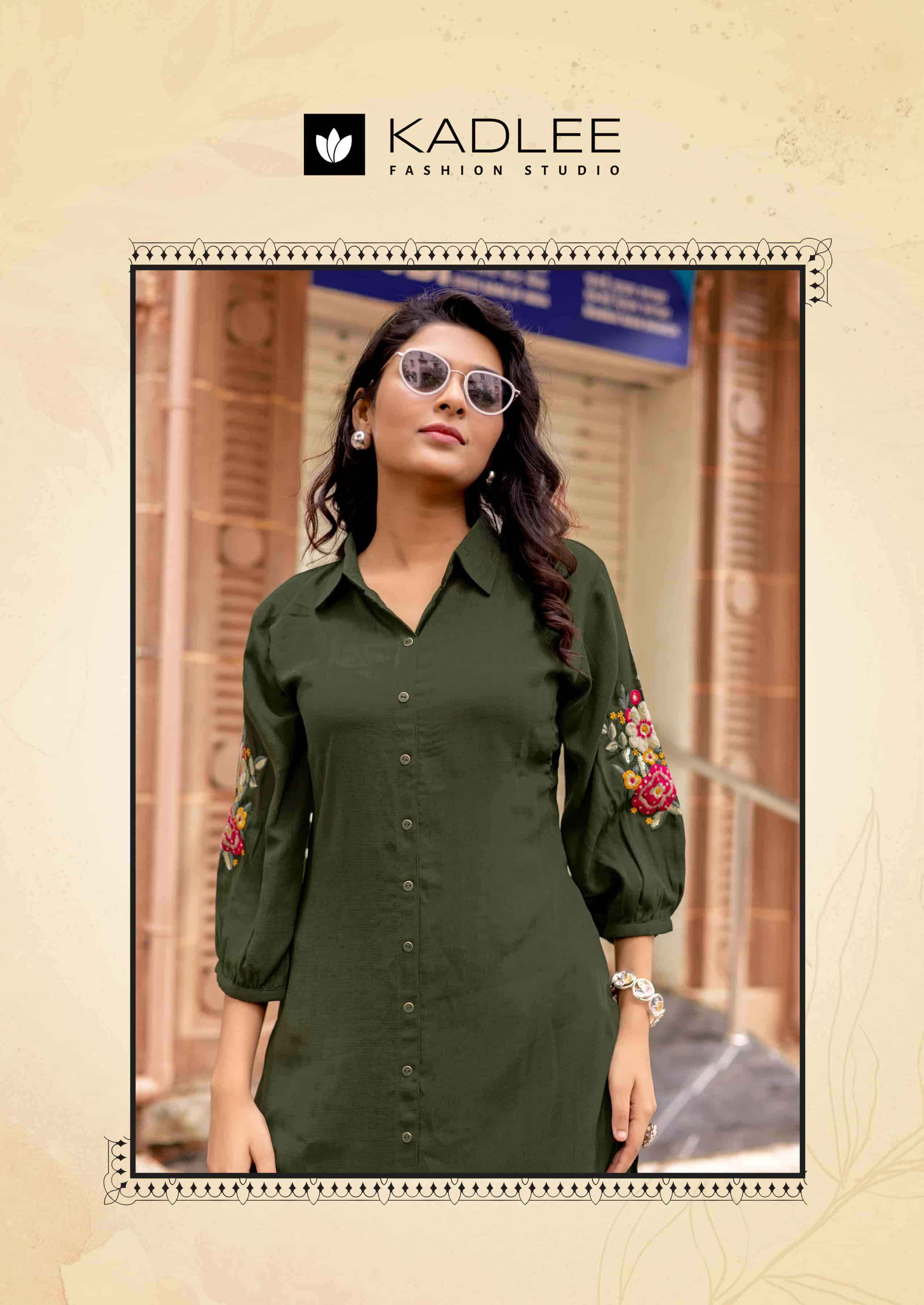 Kadlee Blue Bell Fancy Casual Wear Kurti Bottom Pair Catalog Suppliers