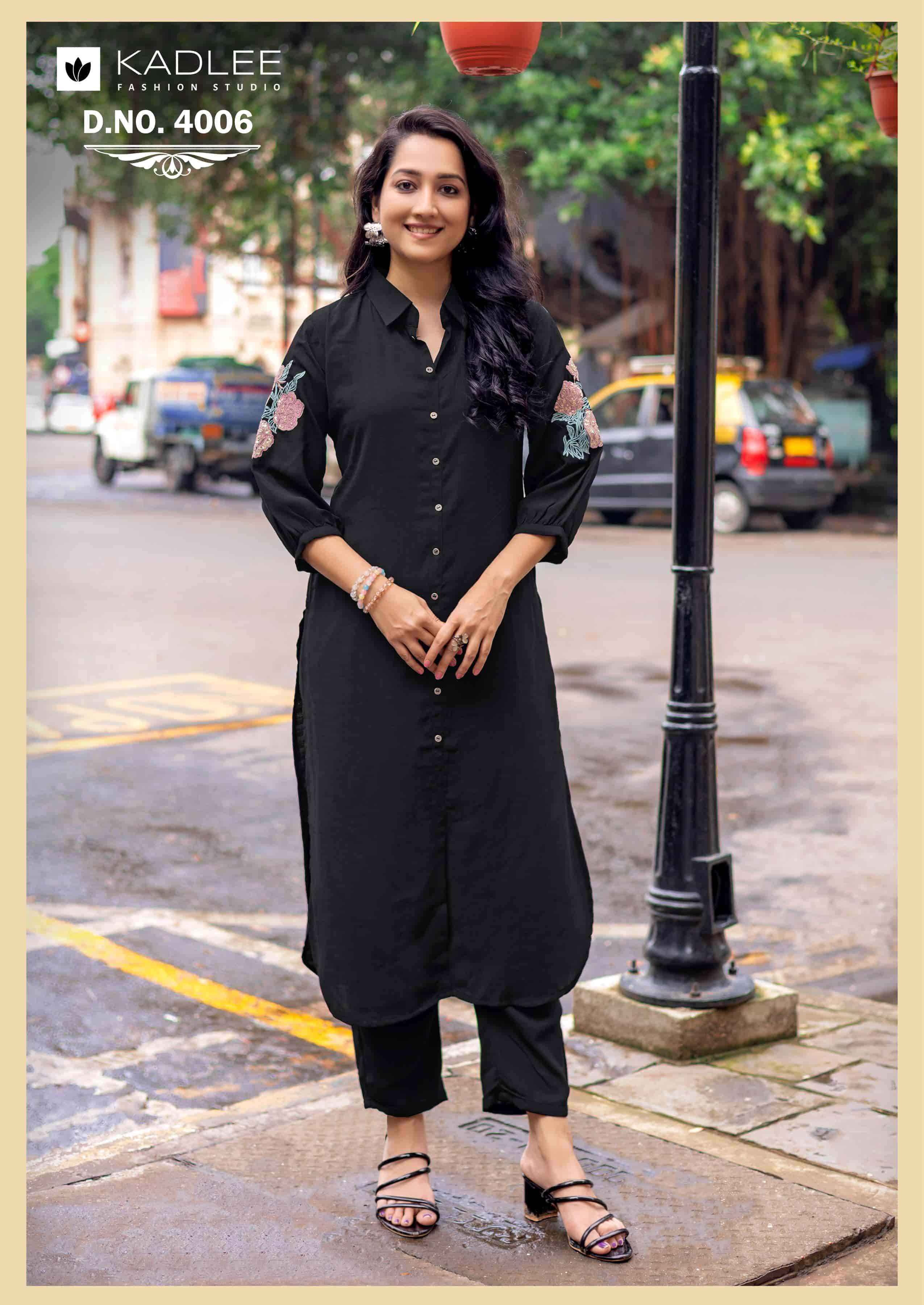 Kadlee Blue Bell Fancy Casual Wear Kurti Bottom Pair Catalog Suppliers