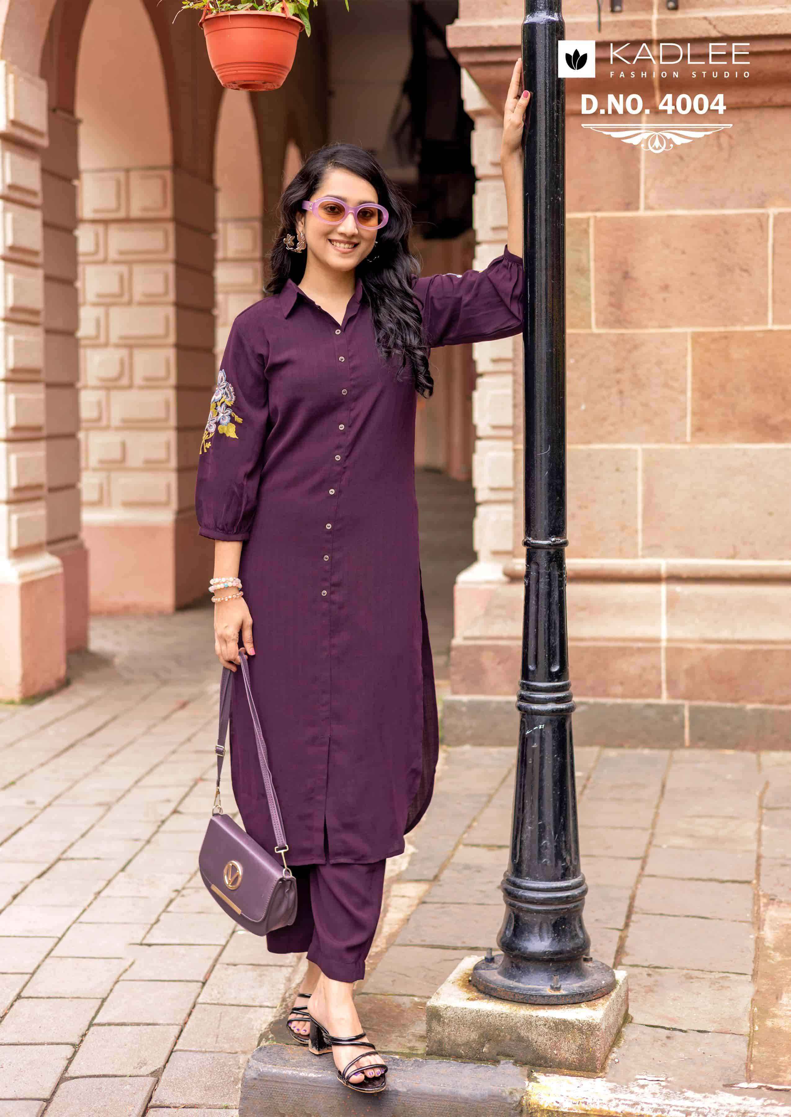 Kadlee Blue Bell Fancy Casual Wear Kurti Bottom Pair Catalog Suppliers
