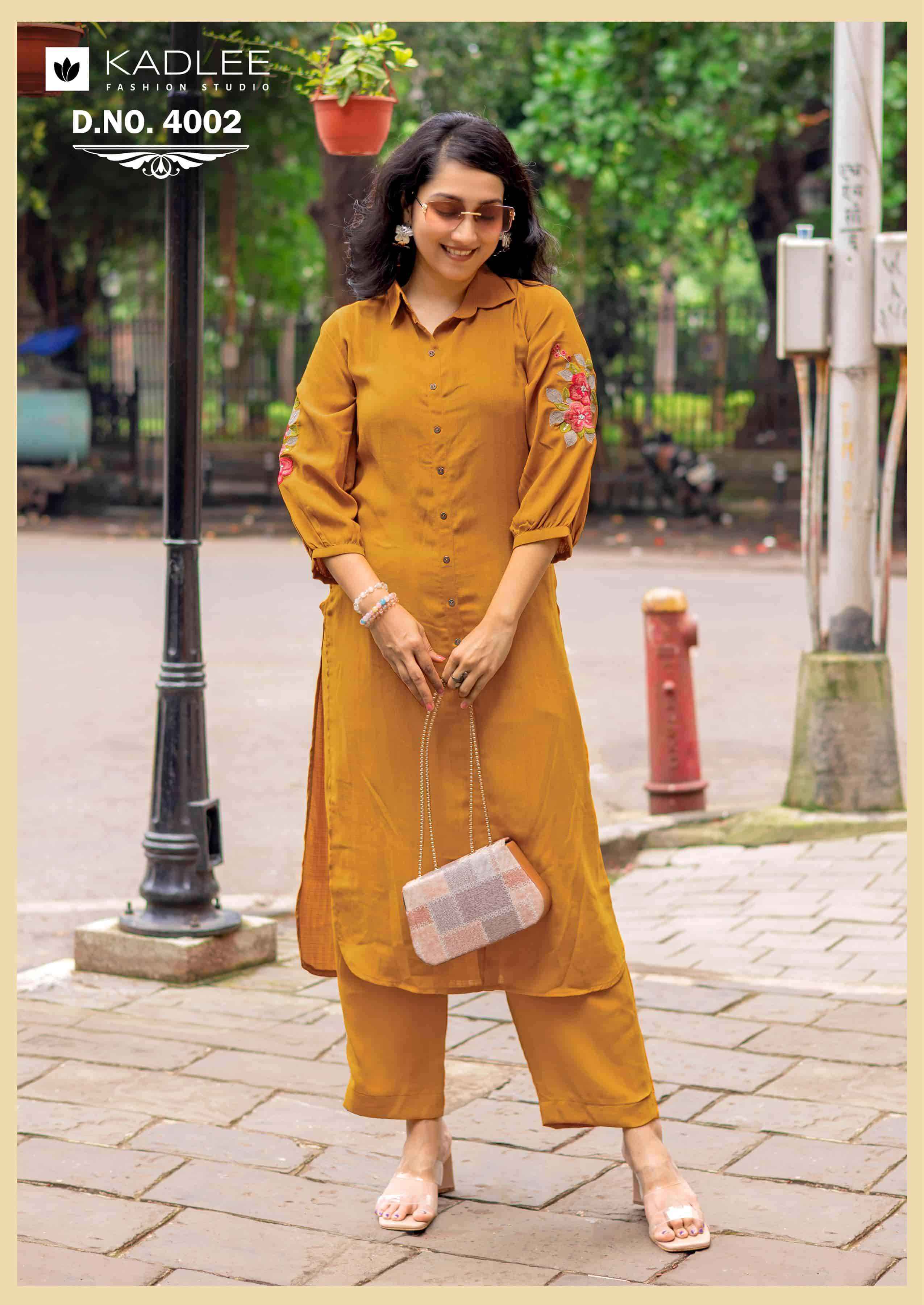 Kadlee Blue Bell Fancy Casual Wear Kurti Bottom Pair Catalog Suppliers