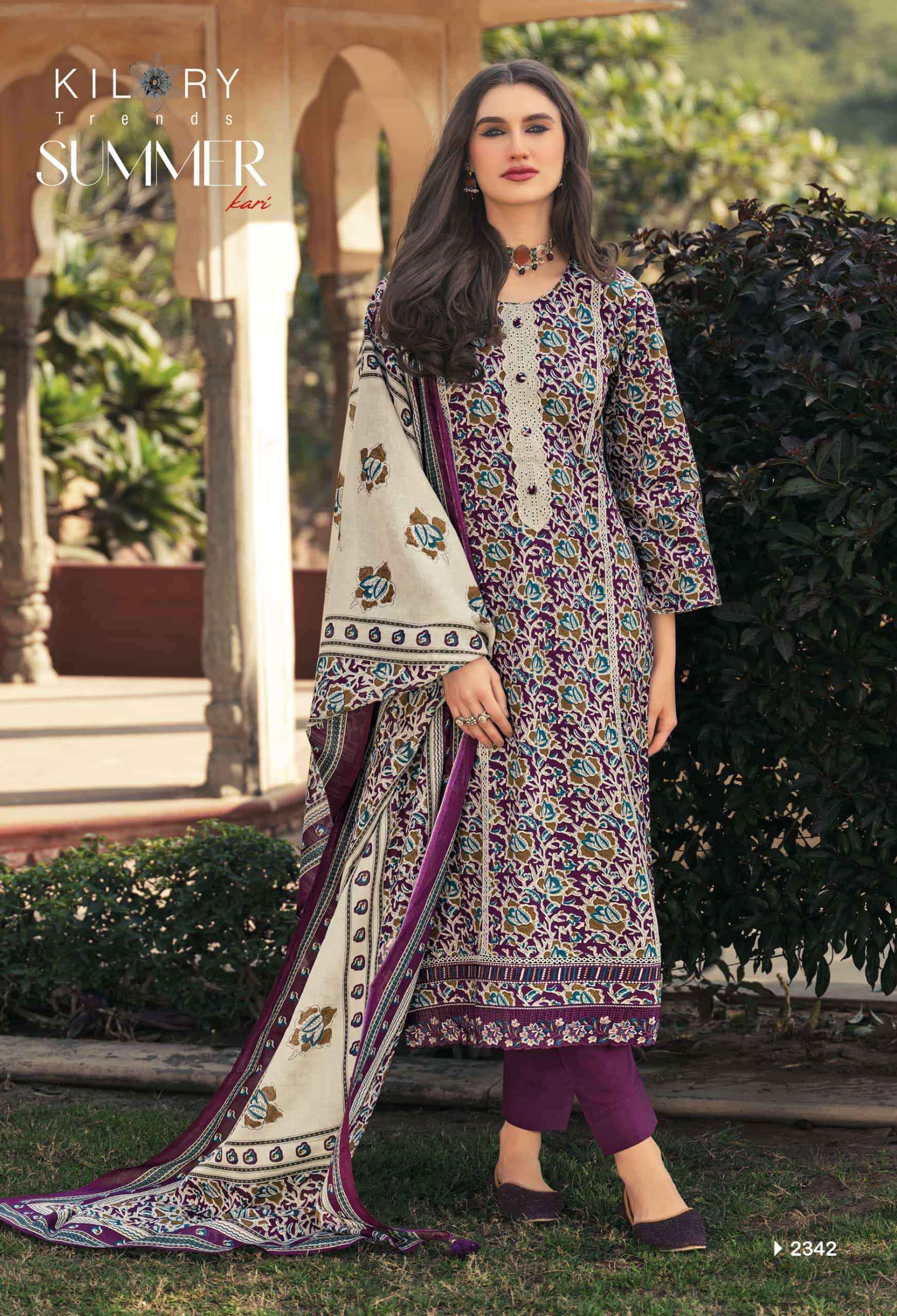 Kilory Summer Kari Pure Cotton Digital Printed Suit Collection ( 6 Pcs Catalog )