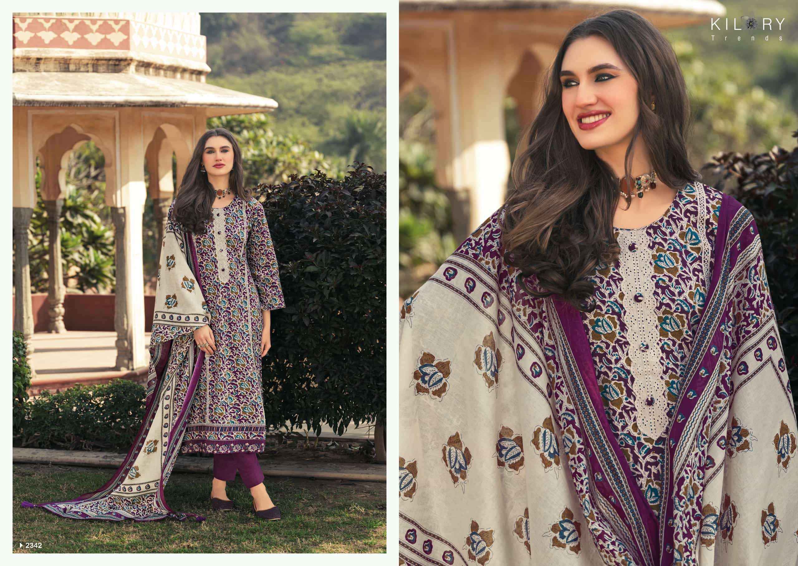 Kilory Summer Kari Pure Cotton Digital Printed Suit Collection ( 6 Pcs Catalog )