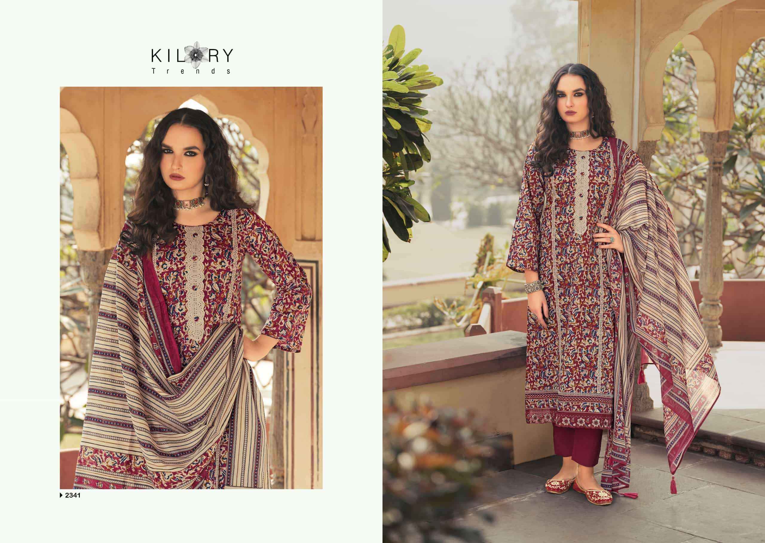 Kilory Summer Kari Pure Cotton Digital Printed Suit Collection ( 6 Pcs Catalog )
