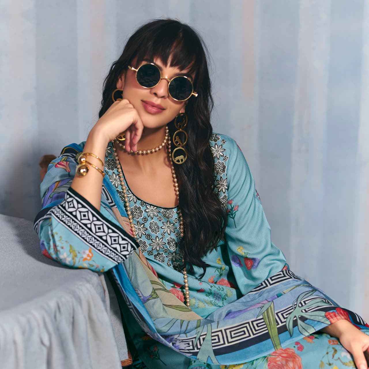 Kimora Sohni Helina Lawn Cotton Dress Material Wholesale Price ( 4  Pcs Catalogue )